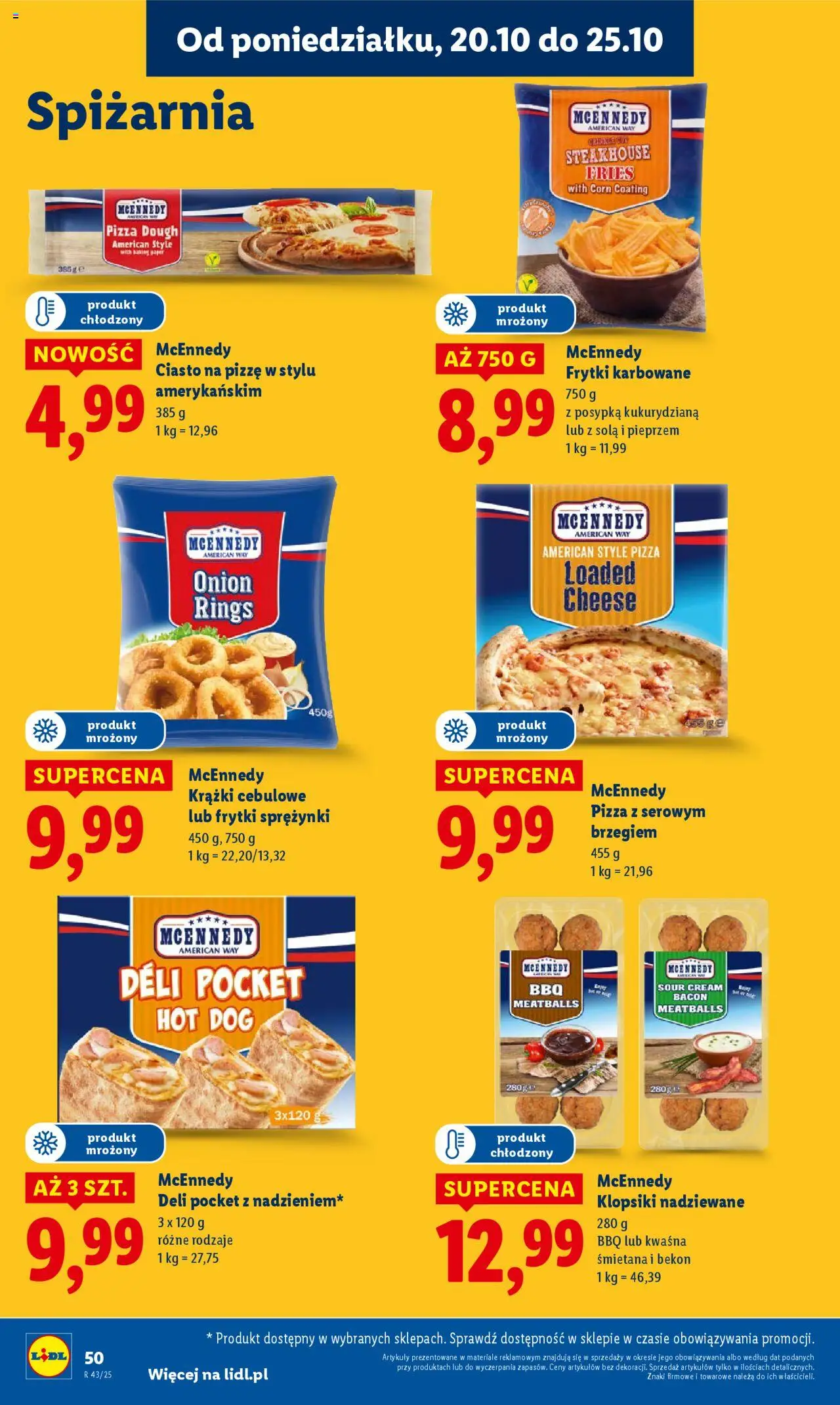 LIDL gazetka ważna od 20.10.2025 do 22.10.2025 strona 50