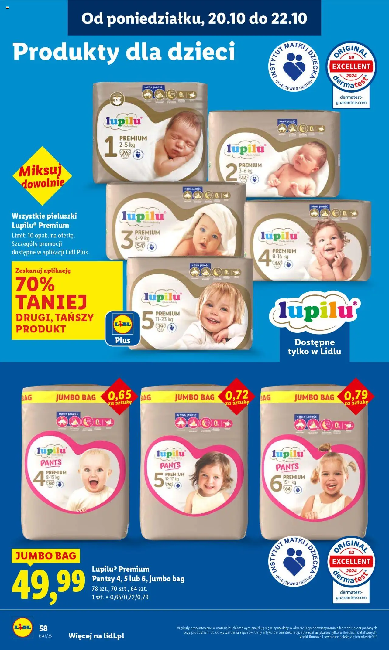 LIDL gazetka ważna od 20.10.2025 do 22.10.2025 strona 58