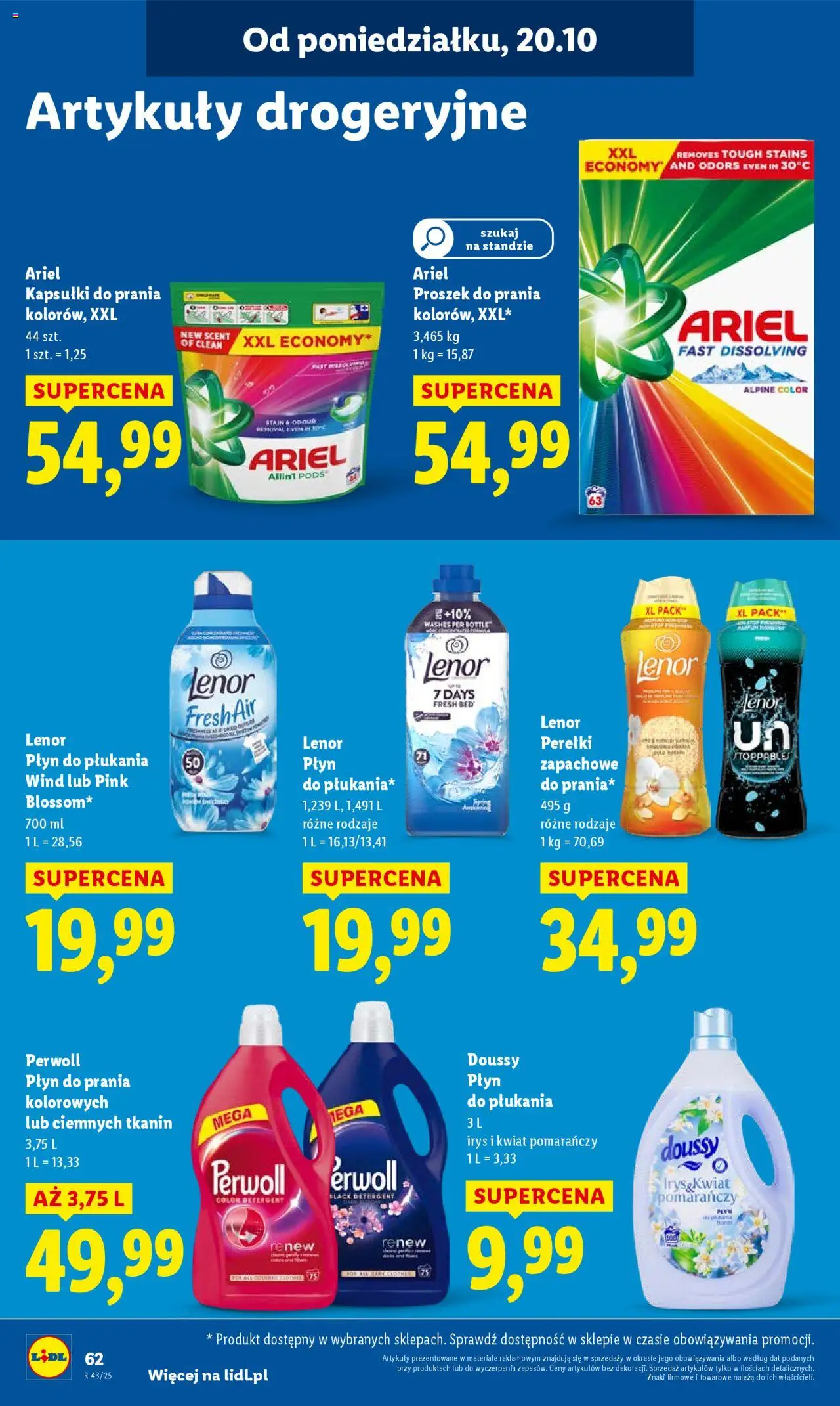 LIDL gazetka ważna od 20.10.2025 do 22.10.2025 strona 62