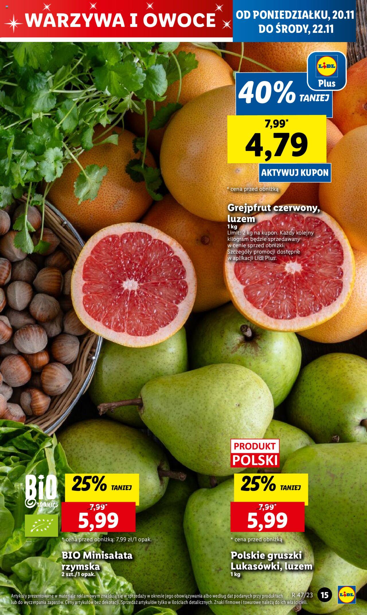 LIDL gazetka ważna od 20.11.2023 do 22.11.2023 strona 17
