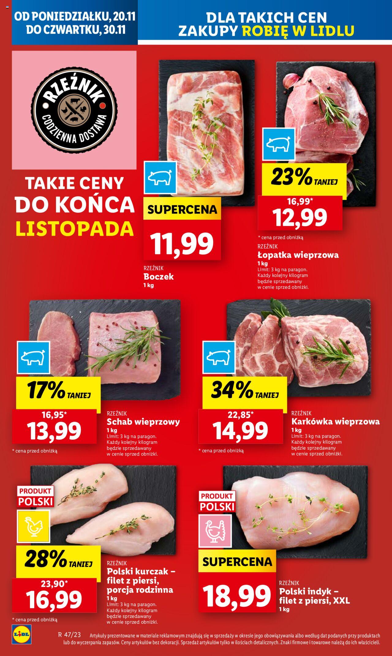 LIDL gazetka ważna od 20.11.2023 do 22.11.2023 strona 20