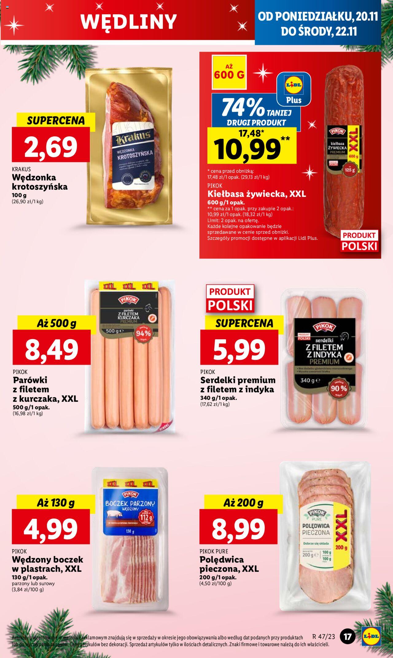 LIDL gazetka ważna od 20.11.2023 do 22.11.2023 strona 21