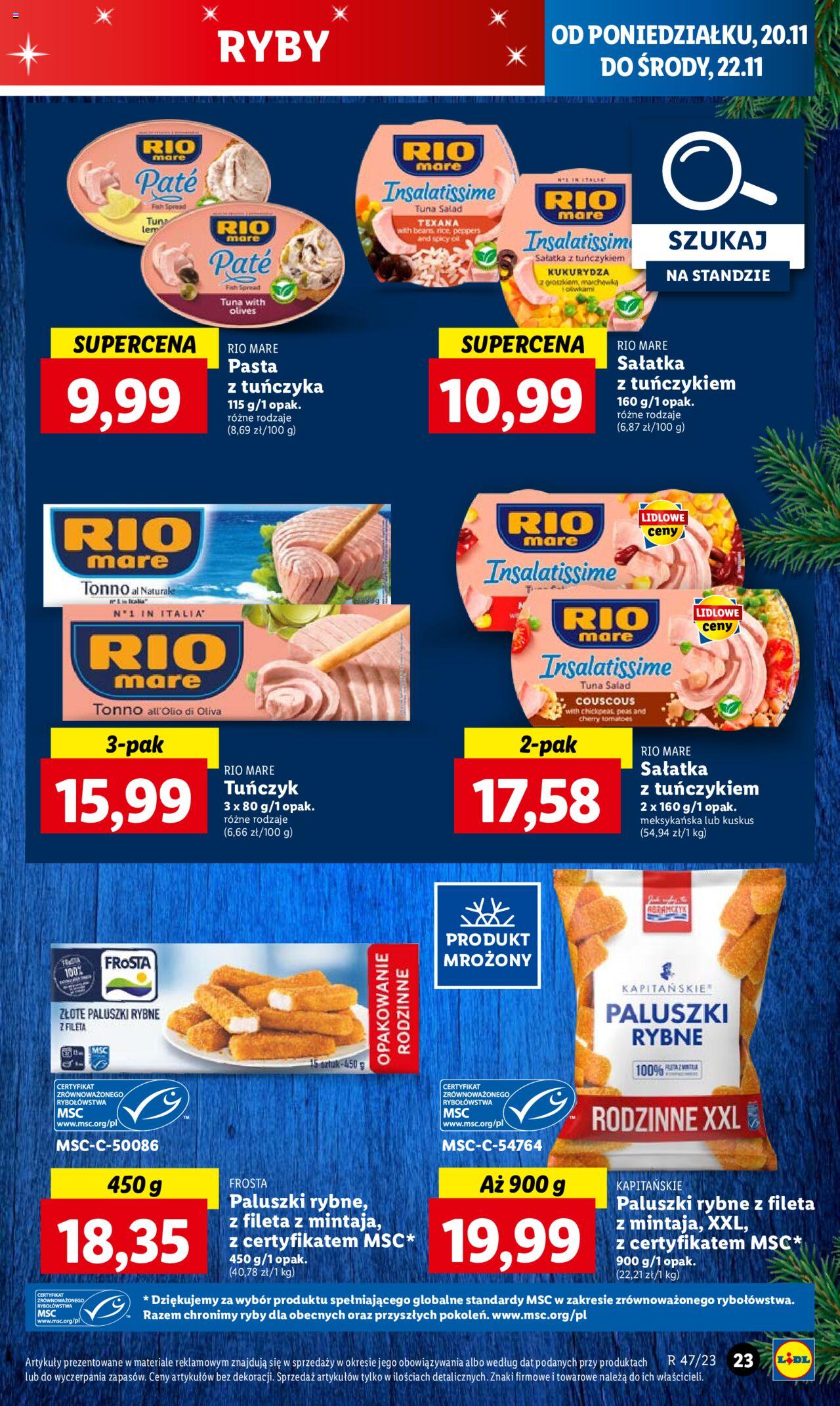 LIDL gazetka ważna od 20.11.2023 do 22.11.2023 strona 27