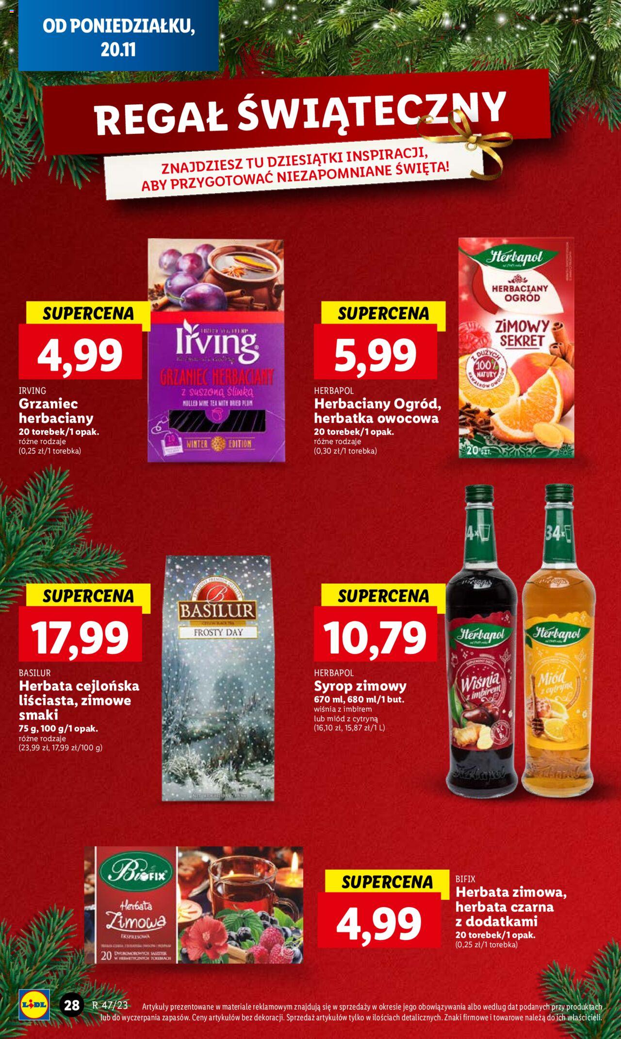 LIDL gazetka ważna od 20.11.2023 do 22.11.2023 strona 32