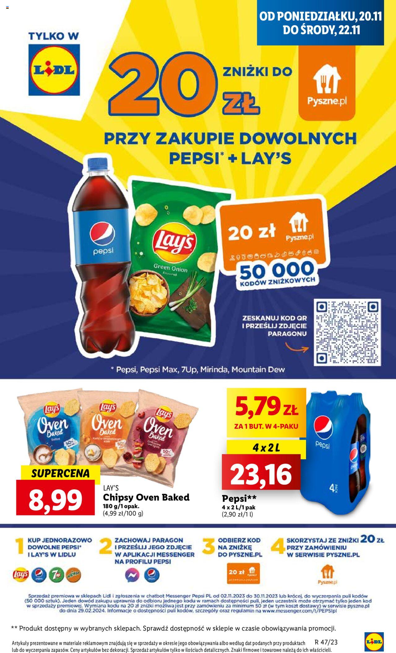 LIDL gazetka ważna od 20.11.2023 do 22.11.2023 strona 47
