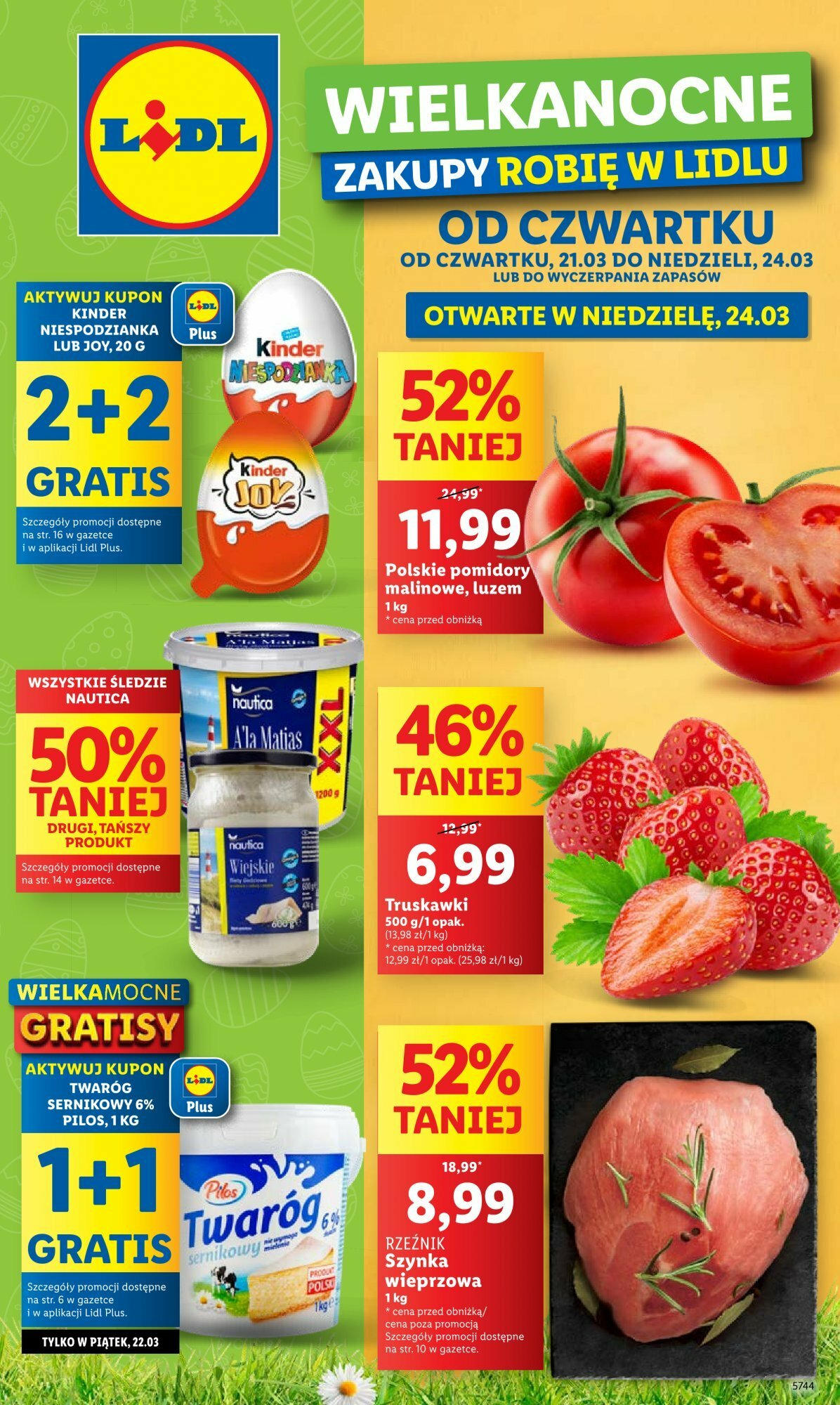 LIDL gazetka ważna od 21.03.2024 do 24.03.2024 strona 1