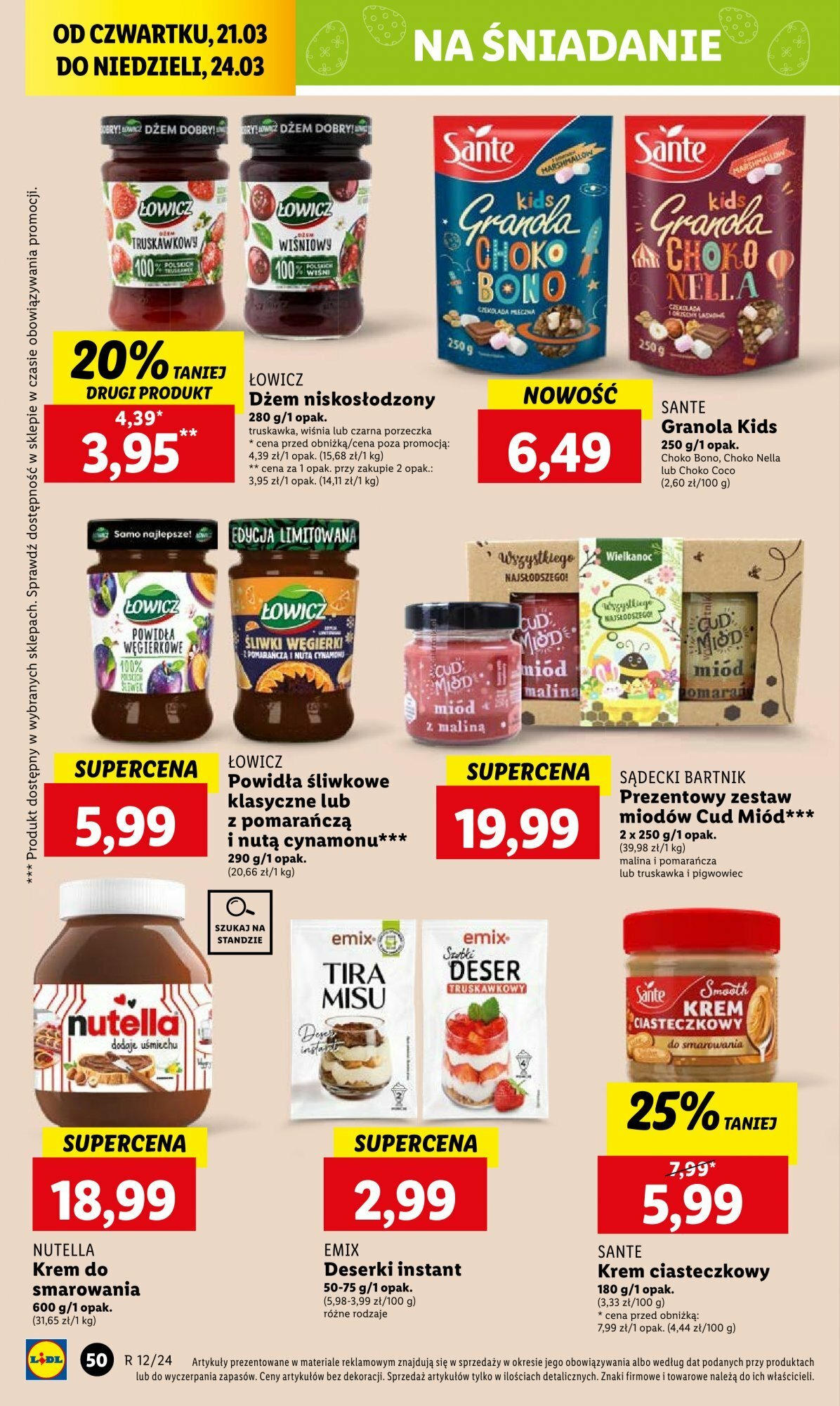 LIDL gazetka ważna od 21.03.2024 do 24.03.2024 strona 49
