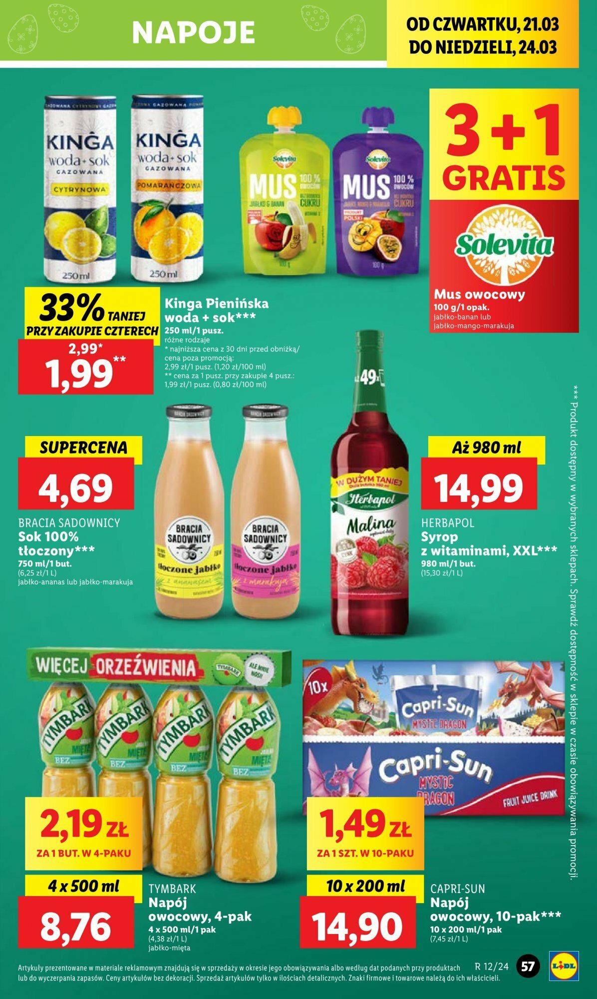 LIDL gazetka ważna od 21.03.2024 do 24.03.2024 strona 58
