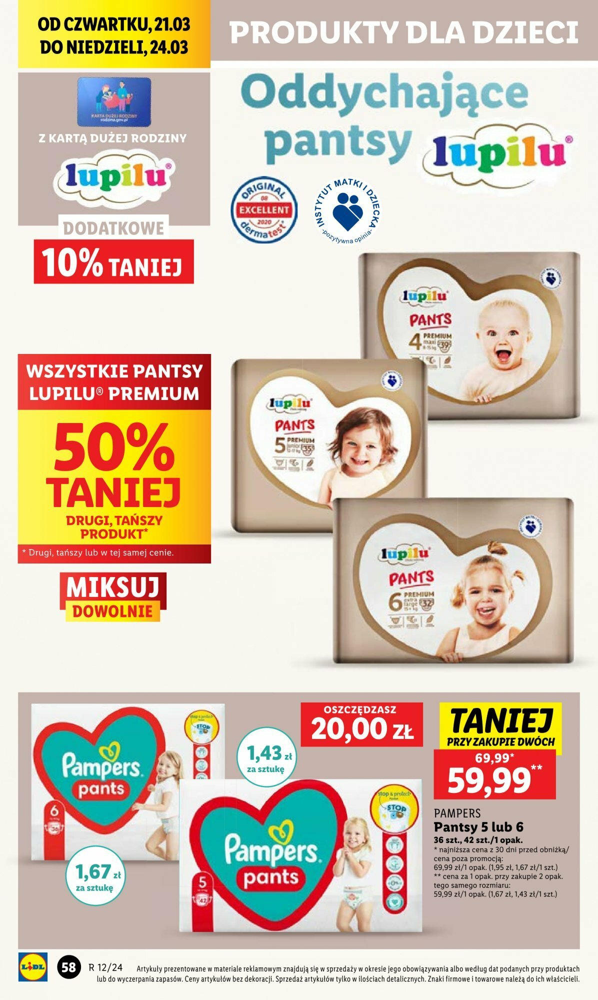 LIDL gazetka ważna od 21.03.2024 do 24.03.2024 strona 61