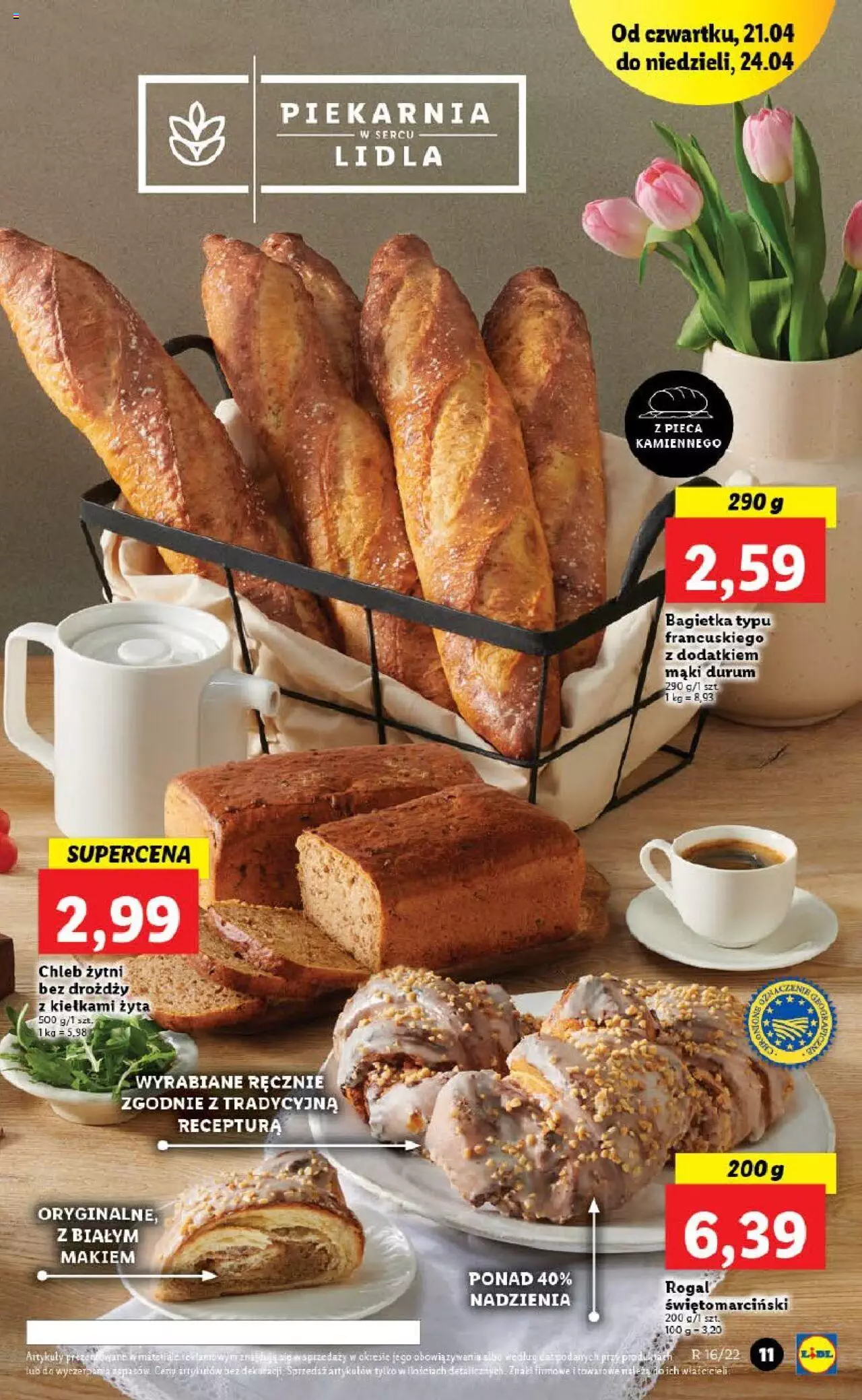 Lidl gazetka ważna od  21.04.2022 do 24.04.2022 strona 11