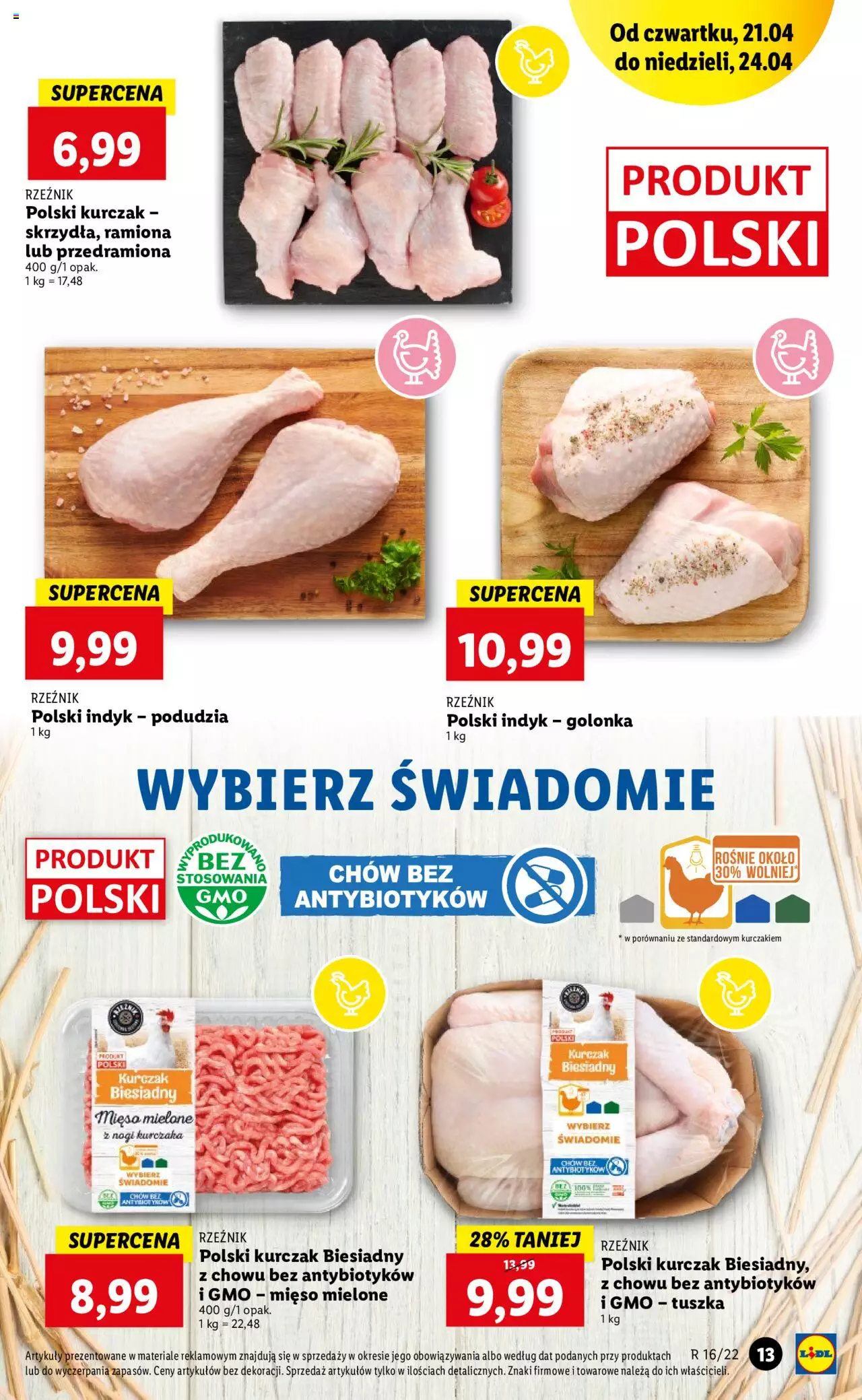 Lidl gazetka ważna od  21.04.2022 do 24.04.2022 strona 13