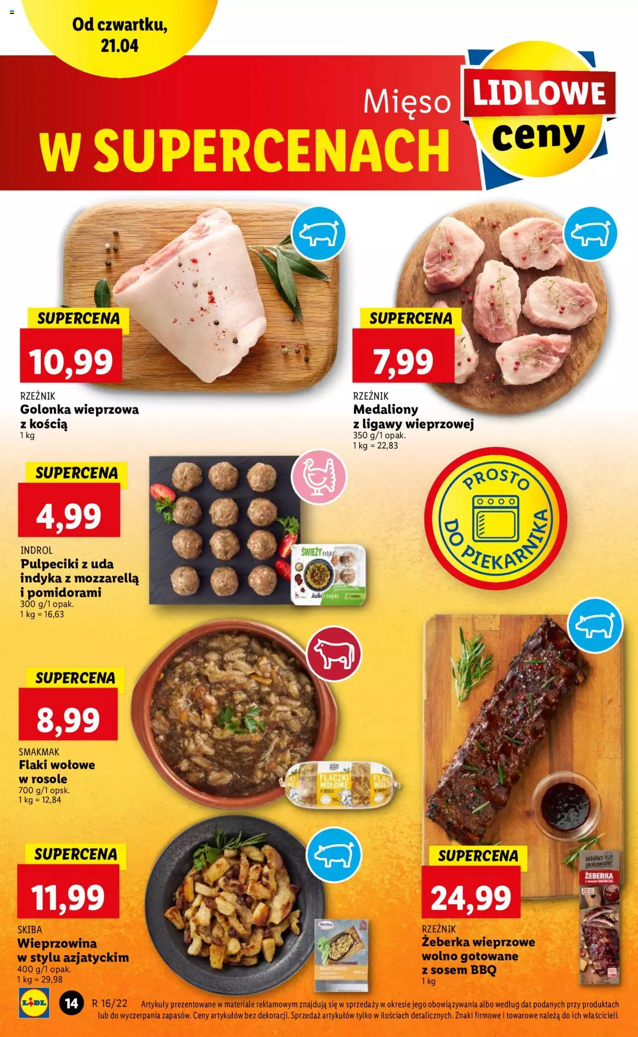 Lidl gazetka ważna od  21.04.2022 do 24.04.2022 strona 14
