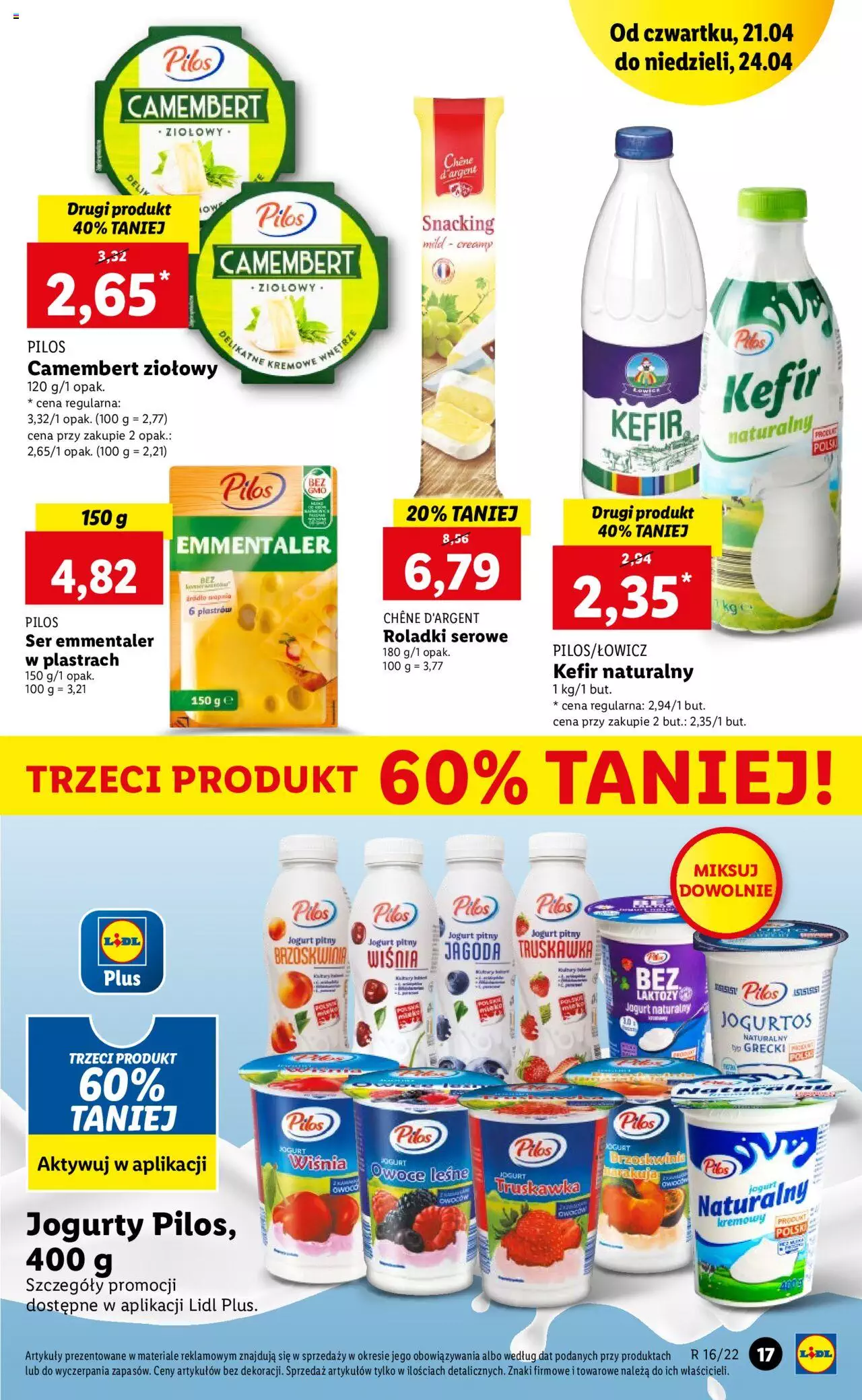 Lidl gazetka ważna od  21.04.2022 do 24.04.2022 strona 17