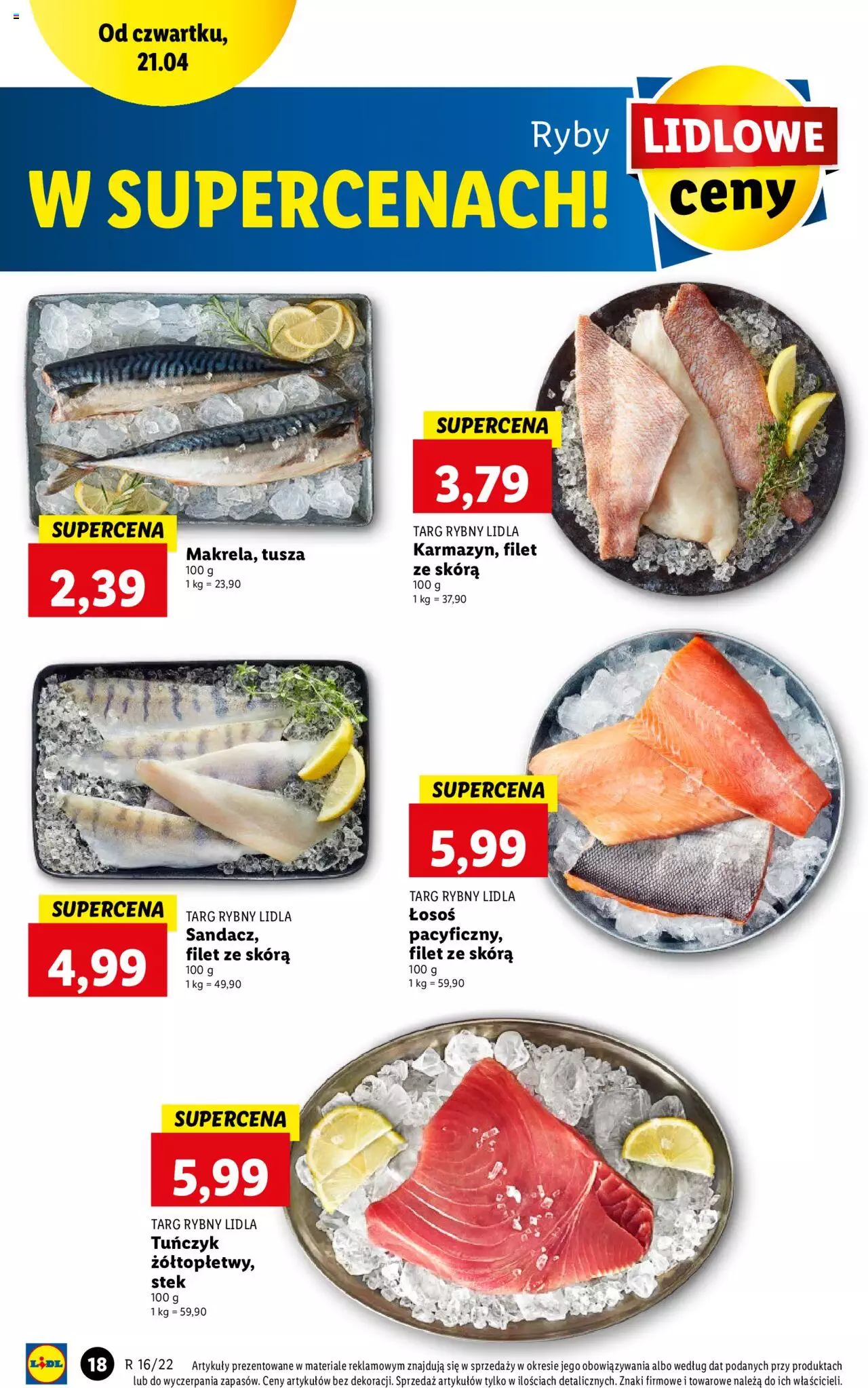Lidl gazetka ważna od  21.04.2022 do 24.04.2022 strona 18