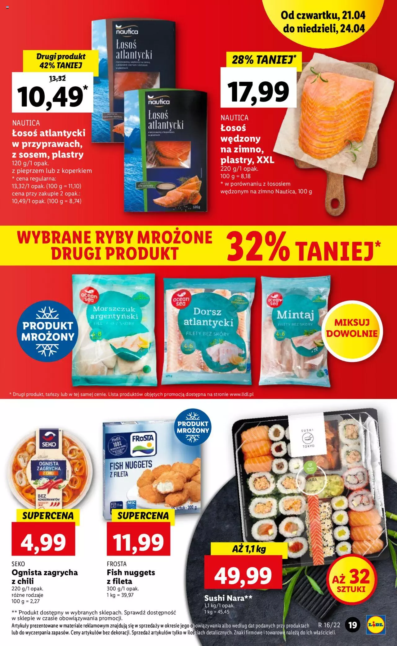 Lidl gazetka ważna od  21.04.2022 do 24.04.2022 strona 19