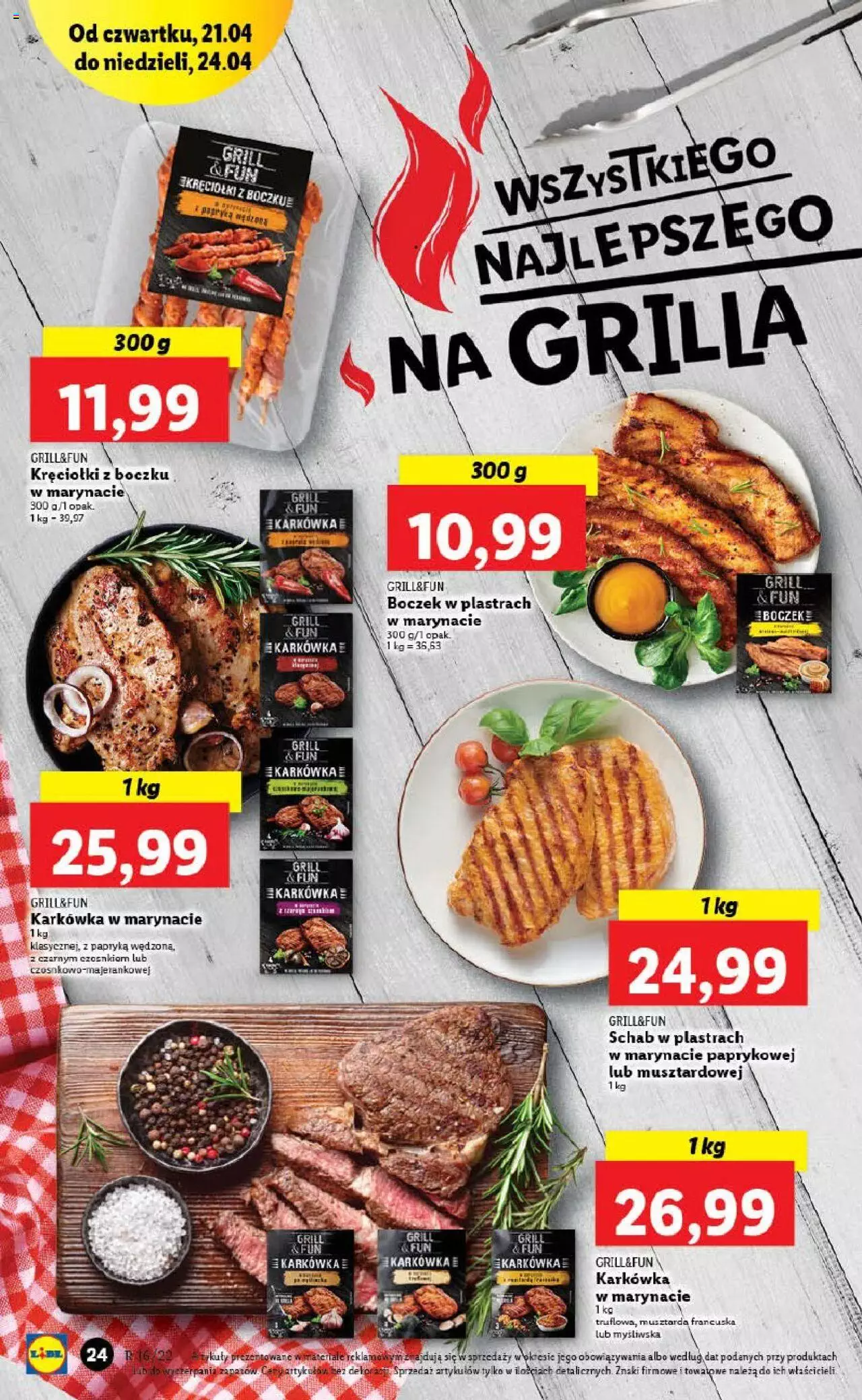 Lidl gazetka ważna od  21.04.2022 do 24.04.2022 strona 24