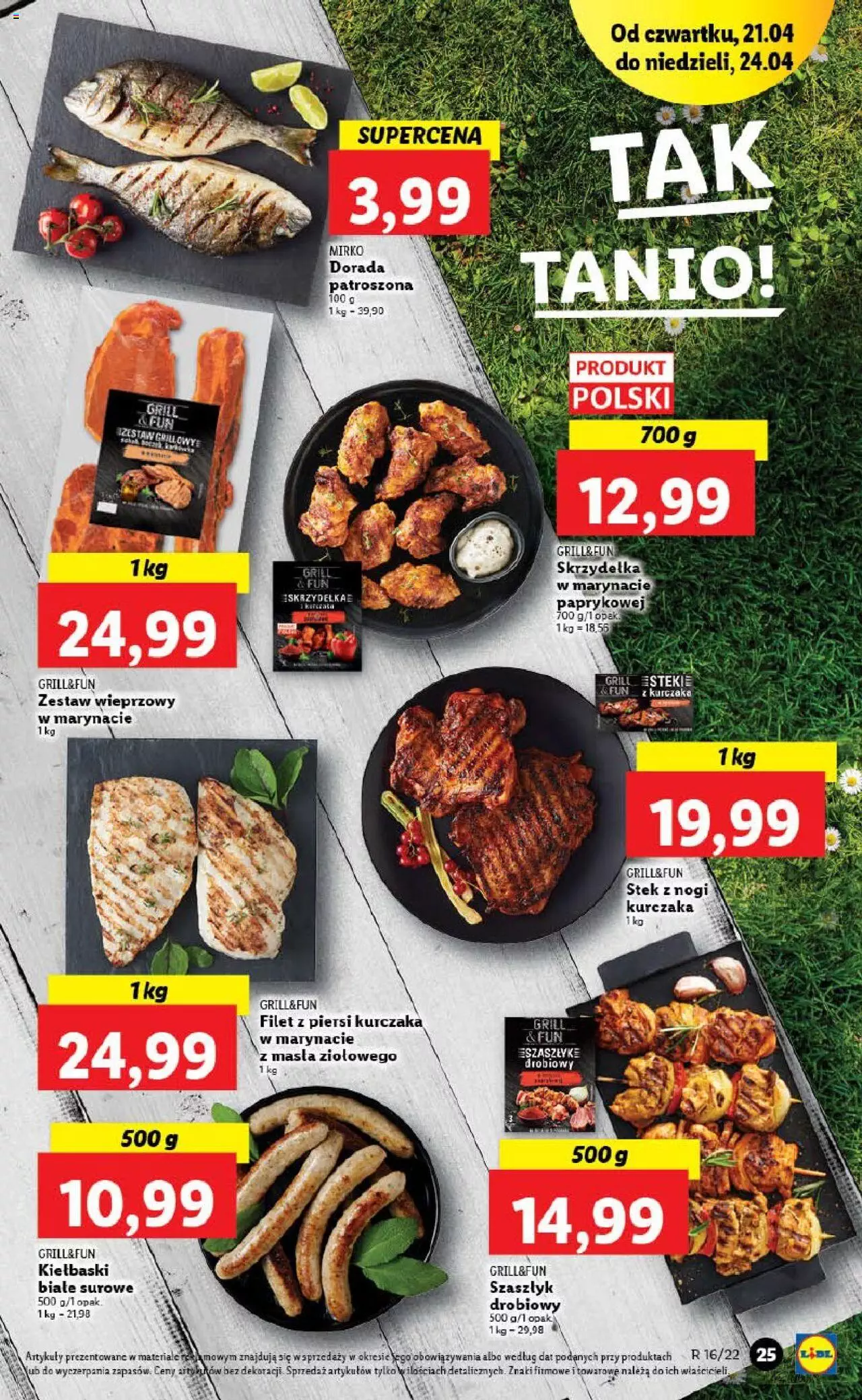 Lidl gazetka ważna od  21.04.2022 do 24.04.2022 strona 25