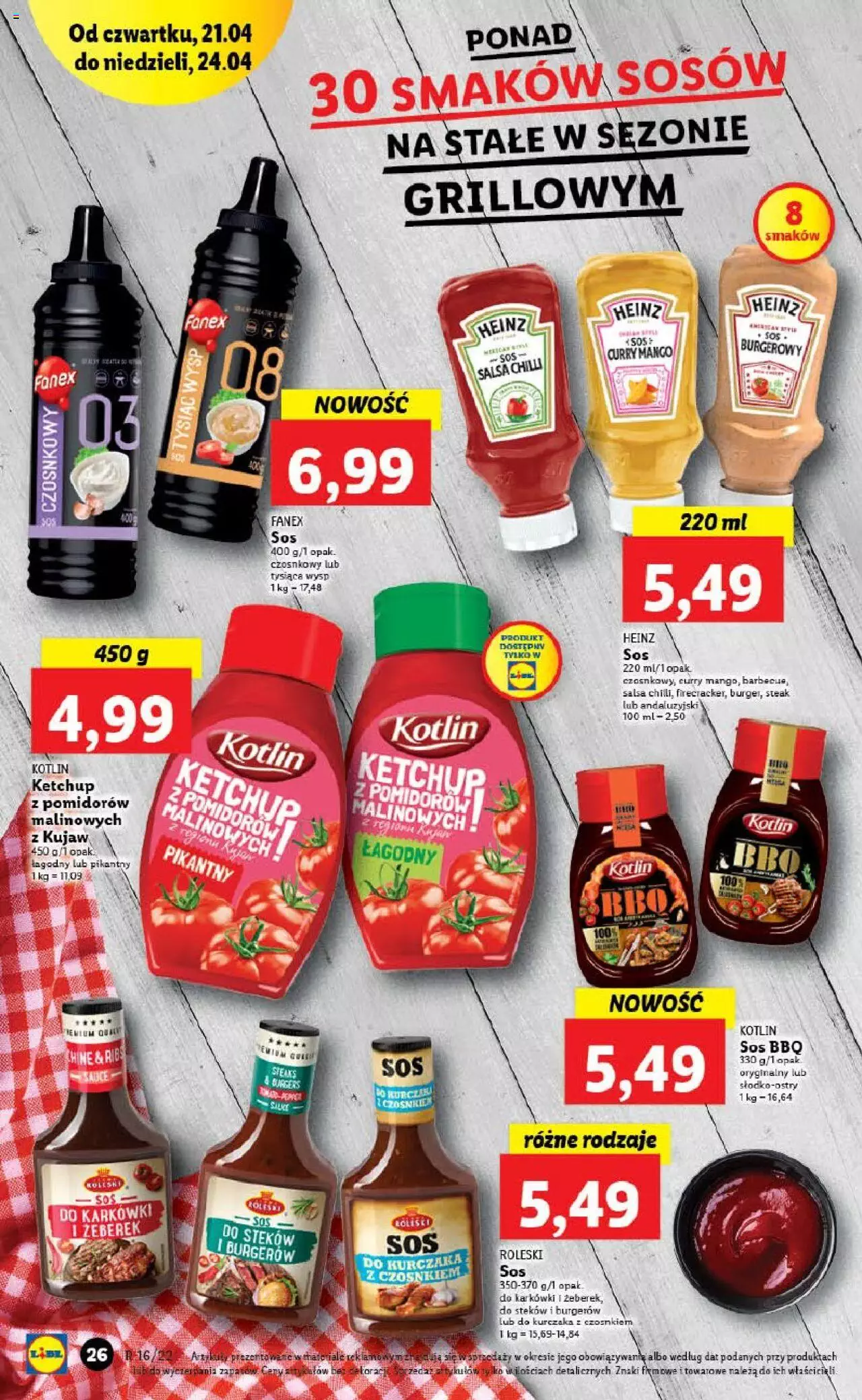 Lidl gazetka ważna od  21.04.2022 do 24.04.2022 strona 26