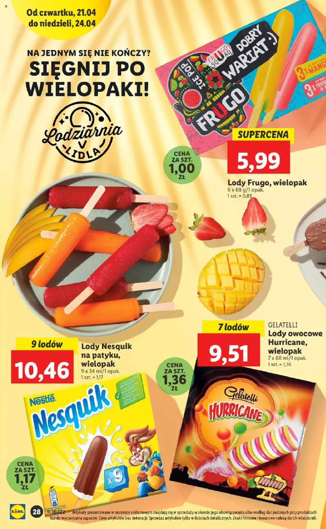 Lidl gazetka ważna od  21.04.2022 do 24.04.2022 strona 28