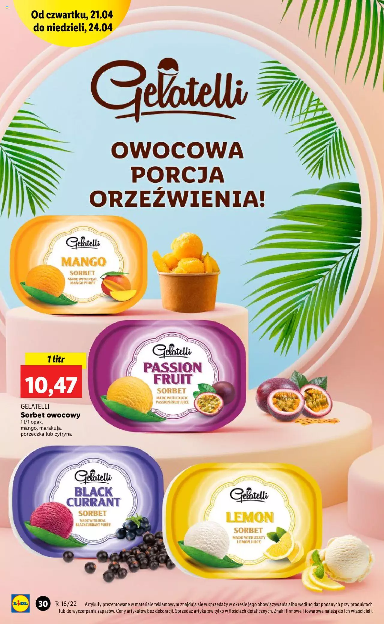 Lidl gazetka ważna od  21.04.2022 do 24.04.2022 strona 30