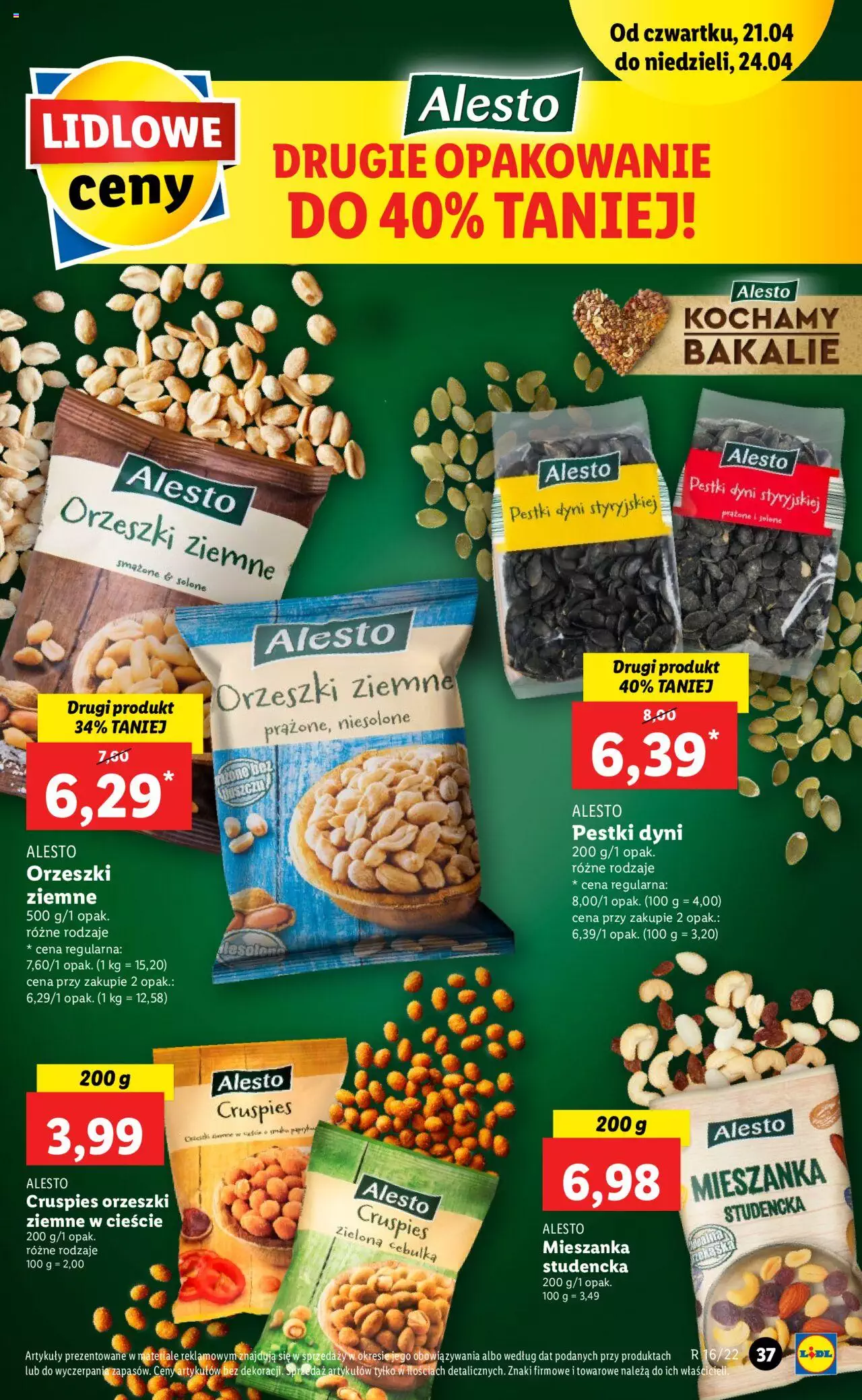Lidl gazetka ważna od  21.04.2022 do 24.04.2022 strona 37