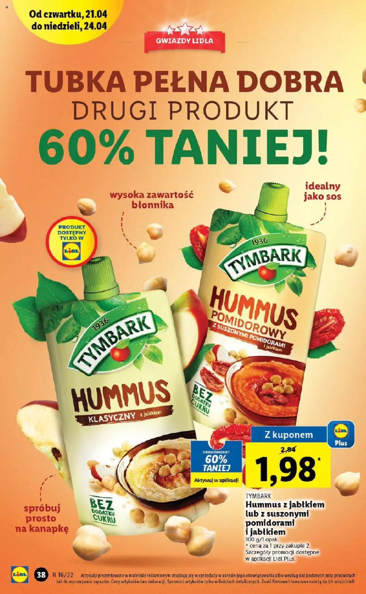 Lidl gazetka ważna od  21.04.2022 do 24.04.2022 strona 38
