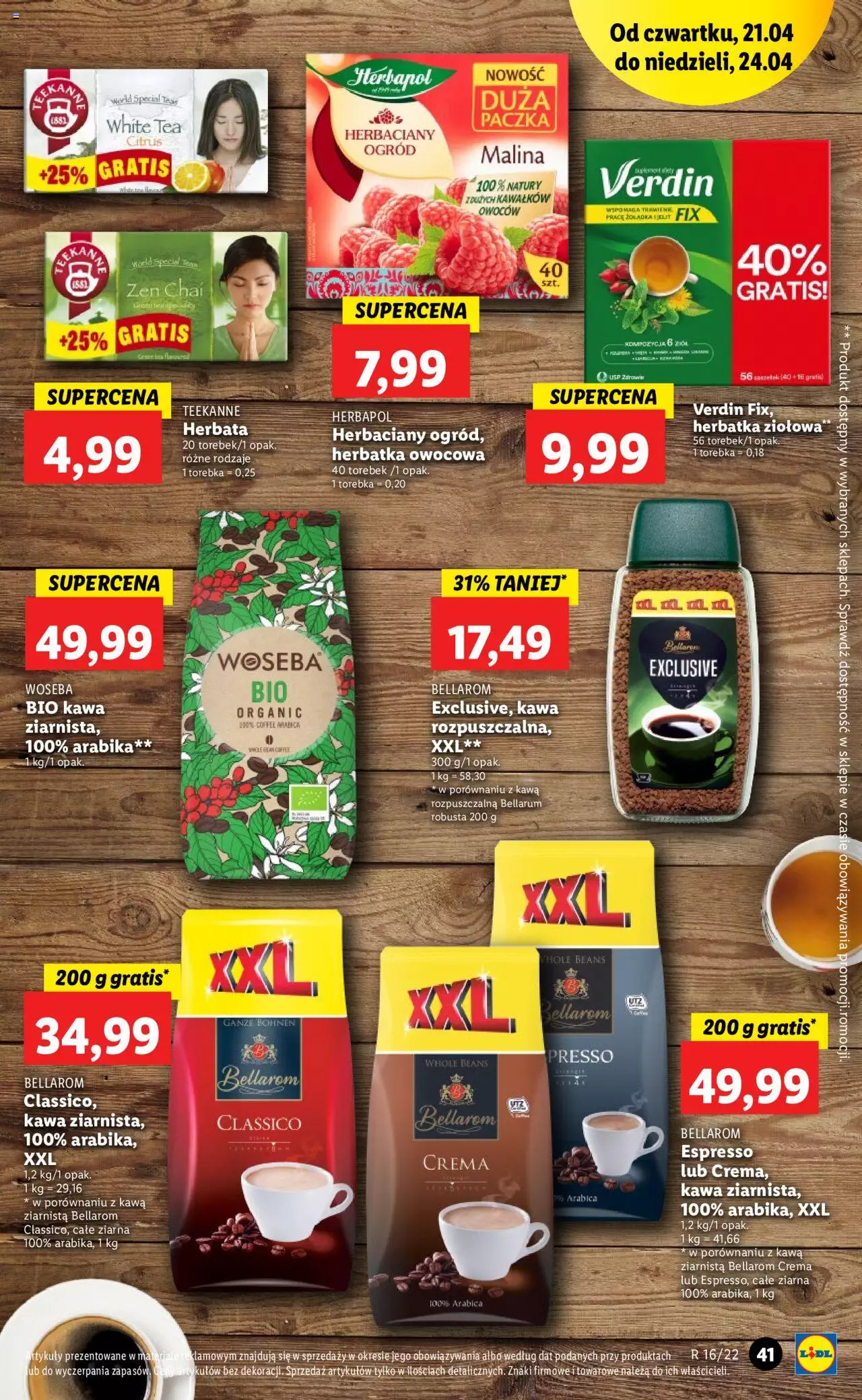 Lidl gazetka ważna od  21.04.2022 do 24.04.2022 strona 41