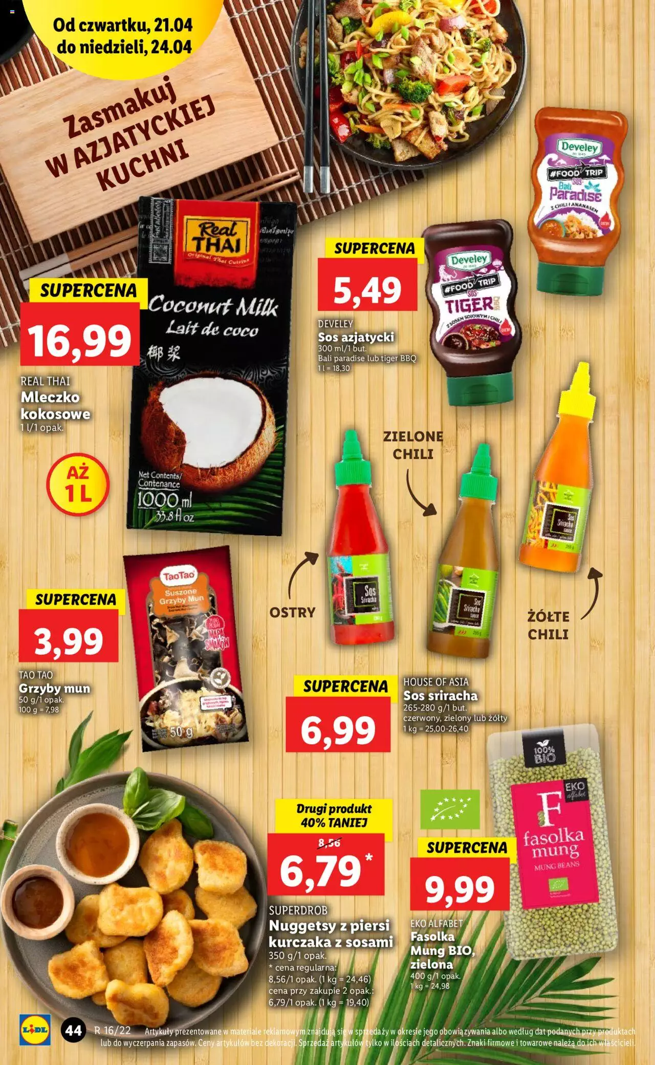 Lidl gazetka ważna od  21.04.2022 do 24.04.2022 strona 44