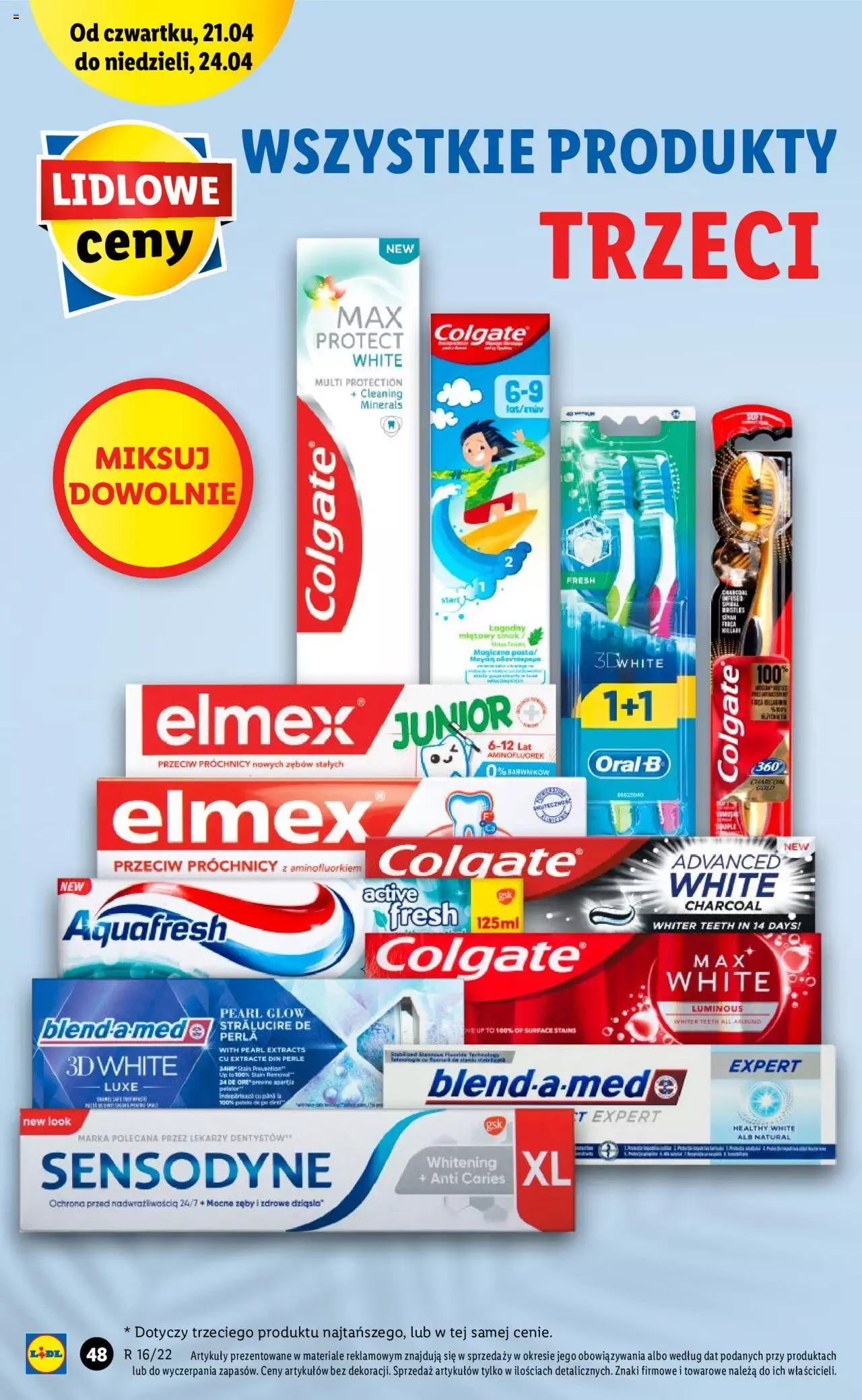 Lidl gazetka ważna od  21.04.2022 do 24.04.2022 strona 48