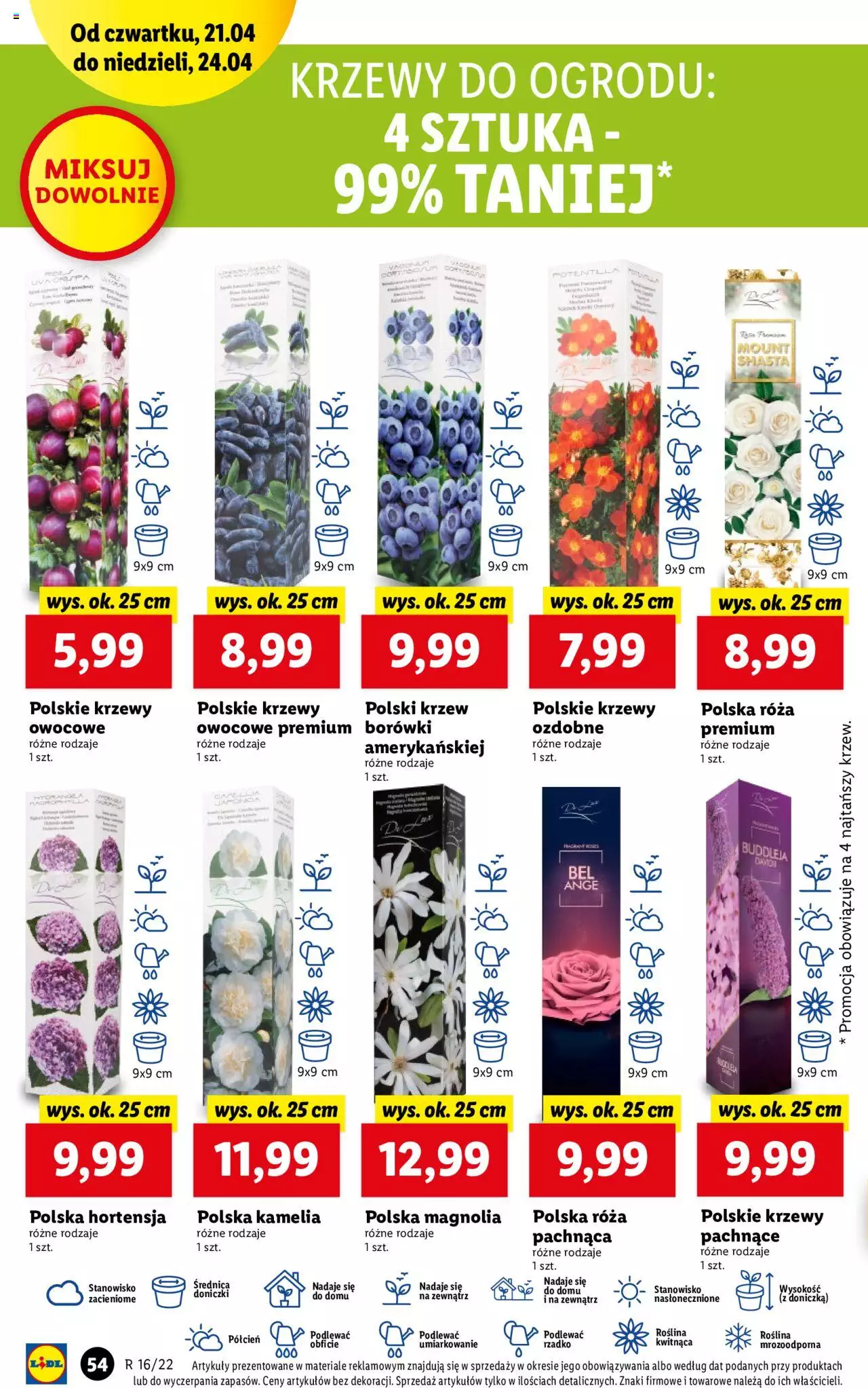 Lidl gazetka ważna od  21.04.2022 do 24.04.2022 strona 54