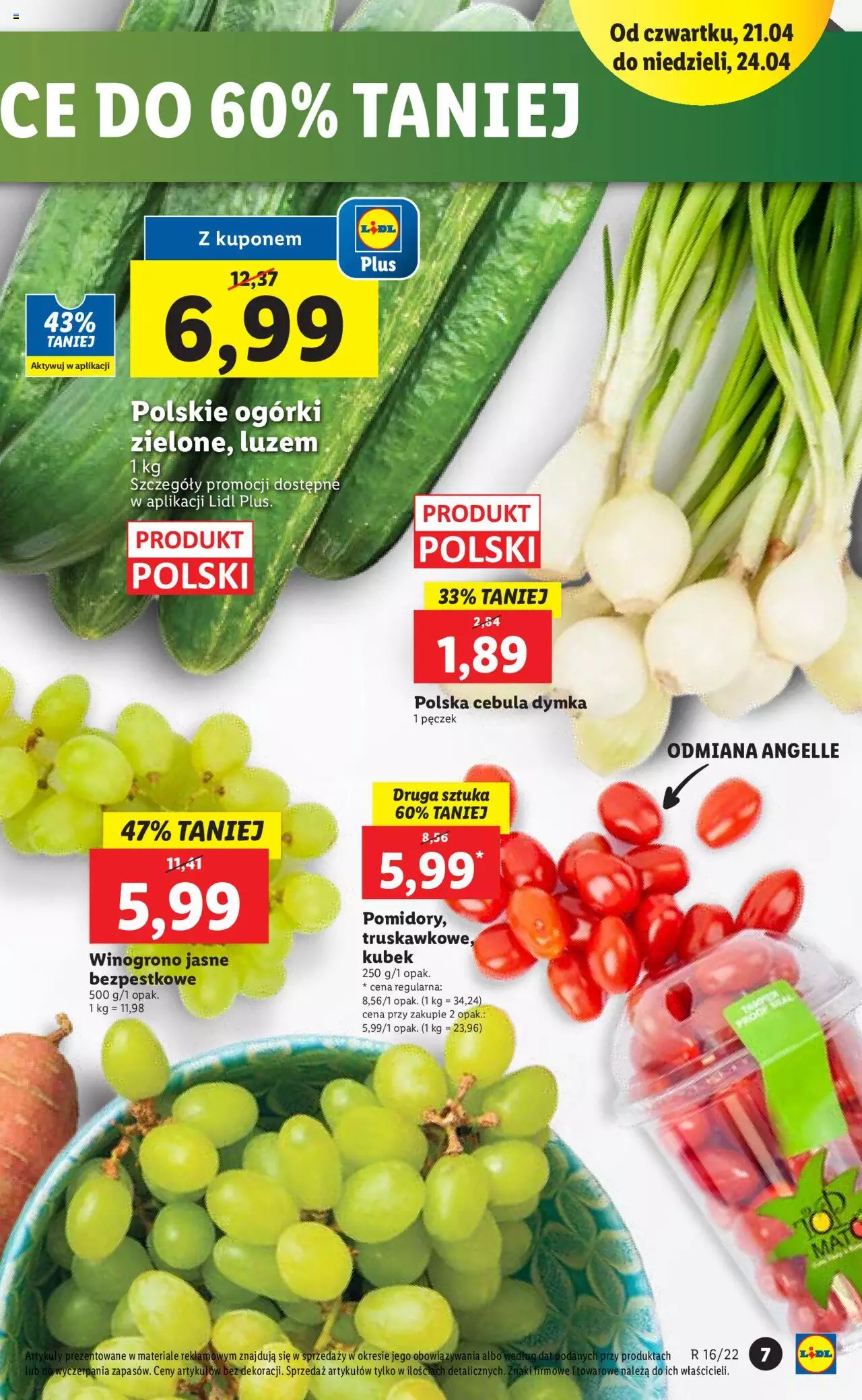 Lidl gazetka ważna od  21.04.2022 do 24.04.2022 strona 7