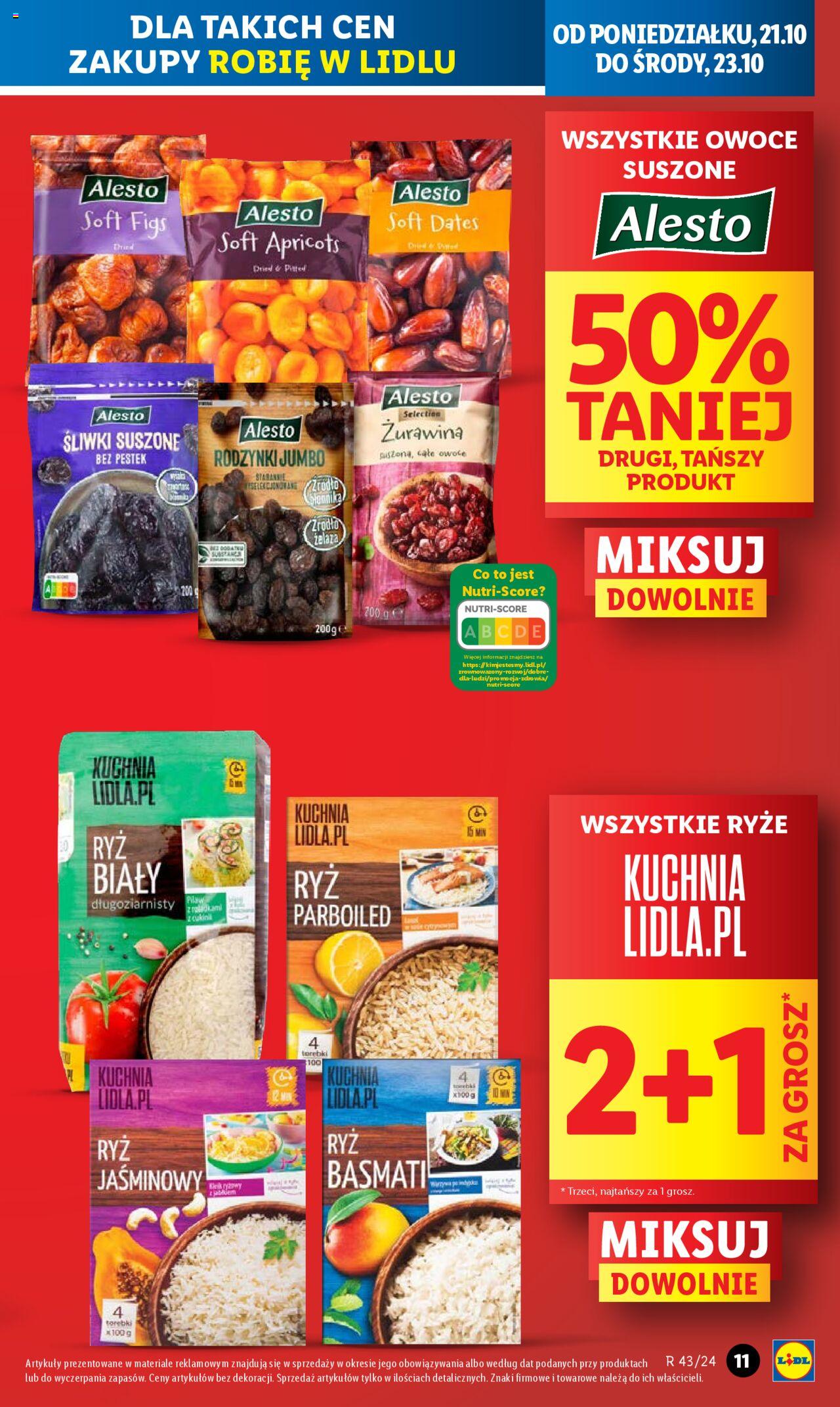 LIDL gazetka ważna od 21.10.2024 do 23.10.2024 strona 11