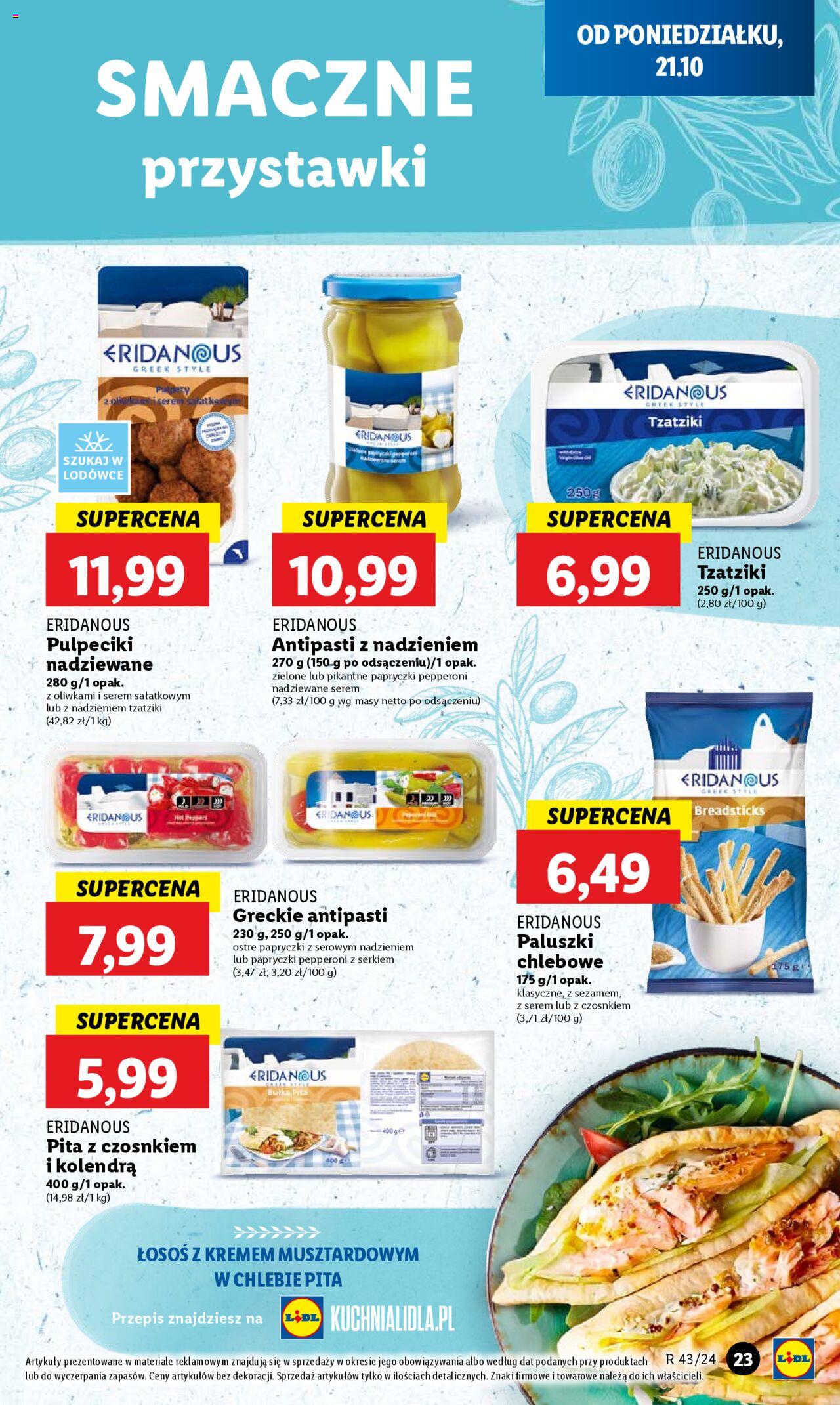 LIDL gazetka ważna od 21.10.2024 do 23.10.2024 strona 23