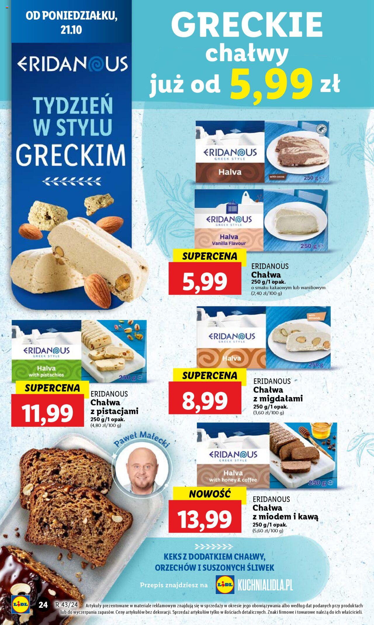 LIDL gazetka ważna od 21.10.2024 do 23.10.2024 strona 24