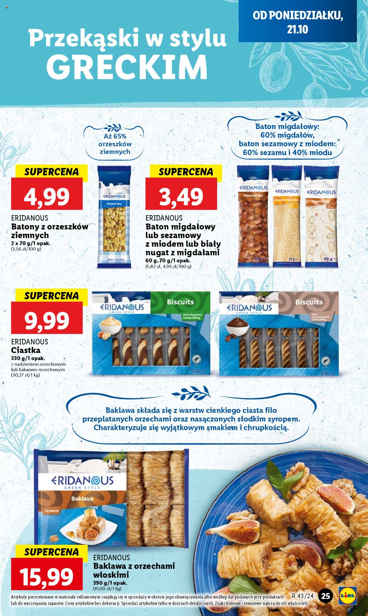 LIDL gazetka ważna od 21.10.2024 do 23.10.2024 strona 25