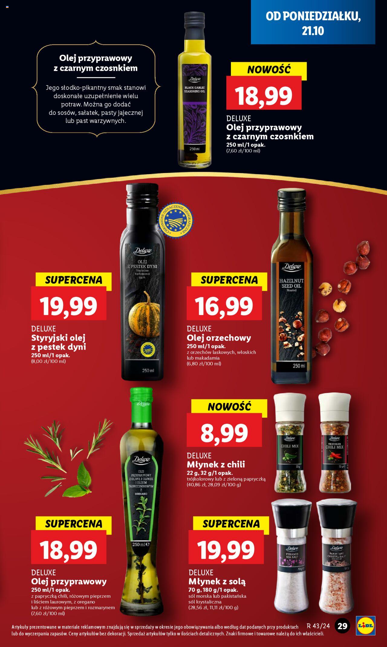 LIDL gazetka ważna od 21.10.2024 do 23.10.2024 strona 29