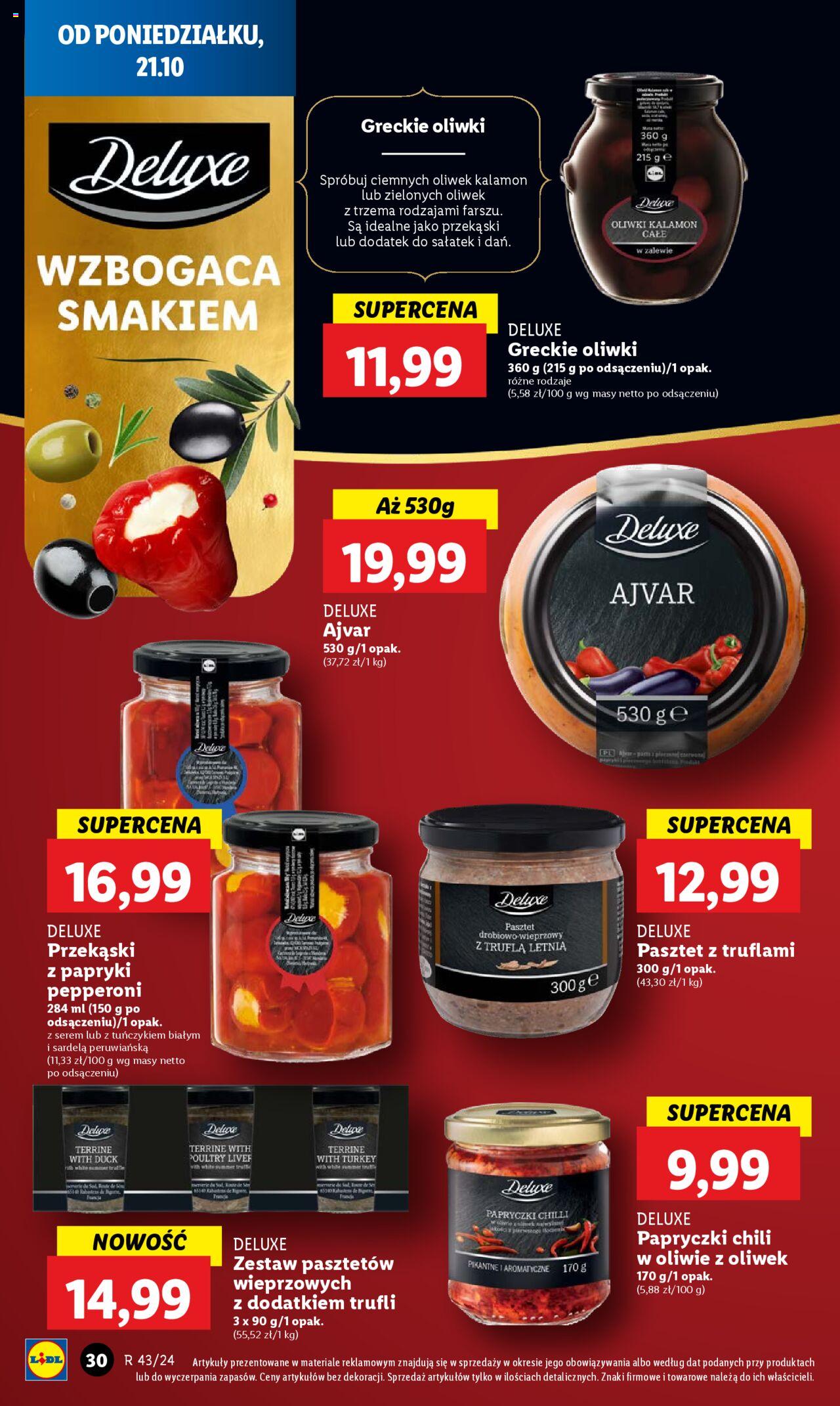 LIDL gazetka ważna od 21.10.2024 do 23.10.2024 strona 30