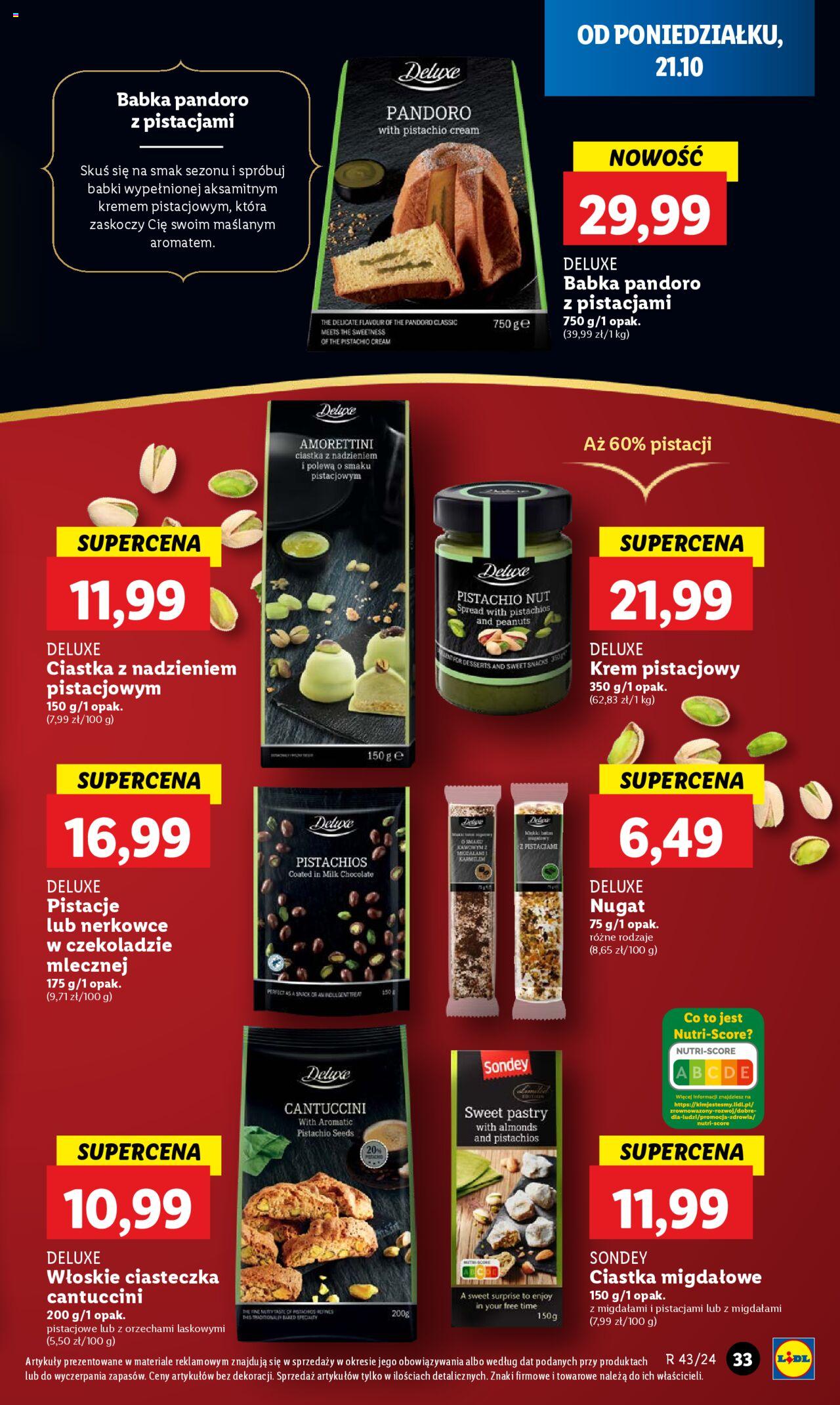 LIDL gazetka ważna od 21.10.2024 do 23.10.2024 strona 33