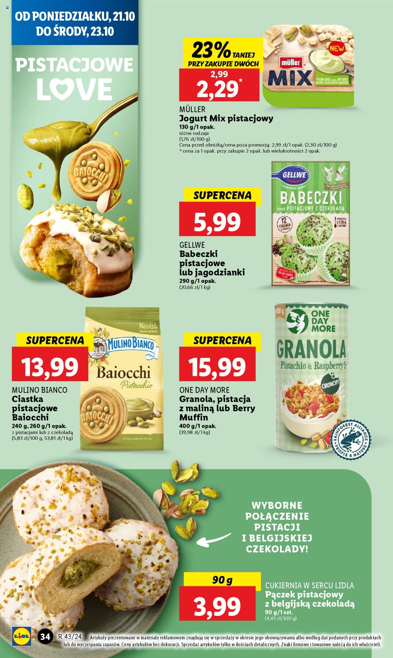 LIDL gazetka ważna od 21.10.2024 do 23.10.2024 strona 34