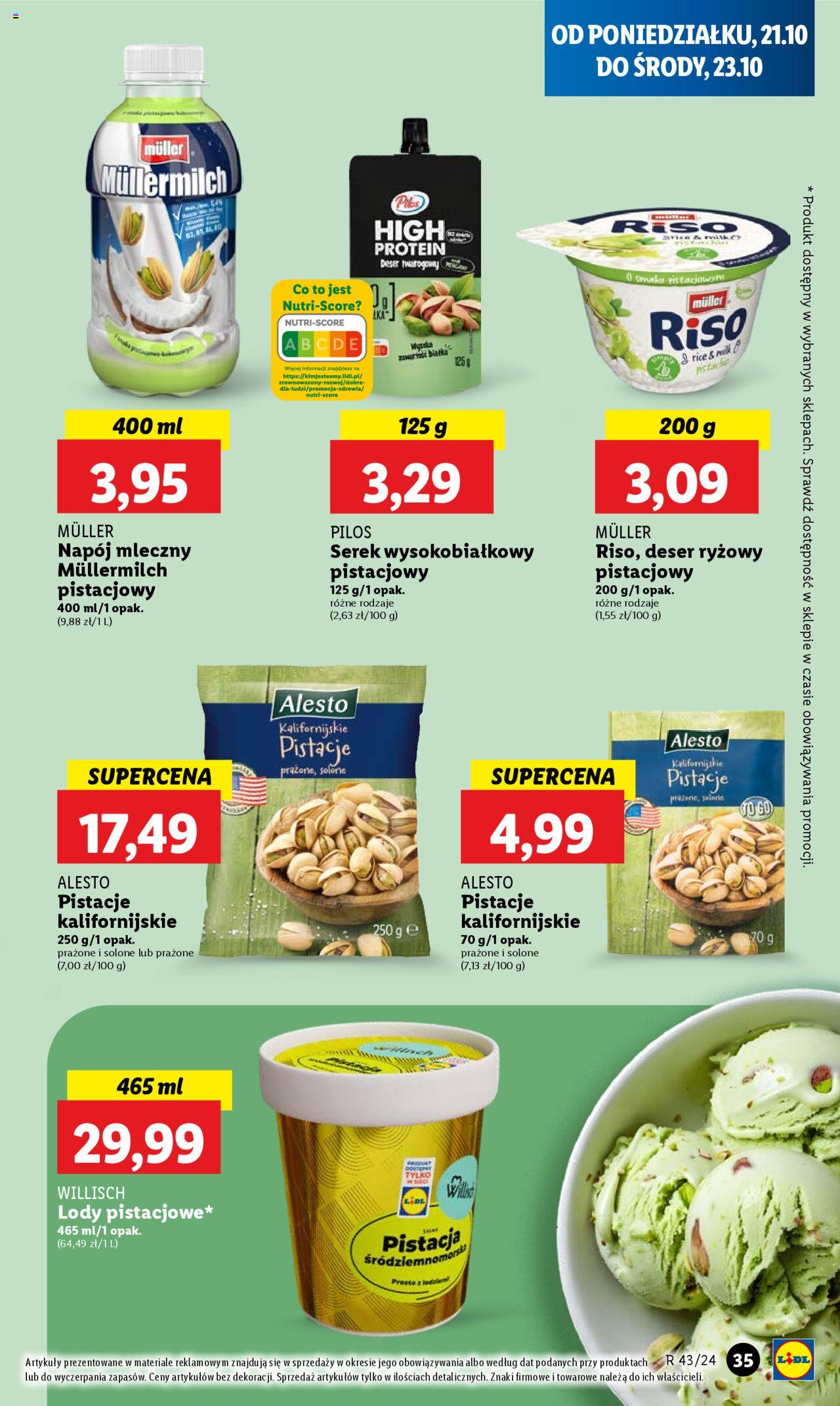 LIDL gazetka ważna od 21.10.2024 do 23.10.2024 strona 35