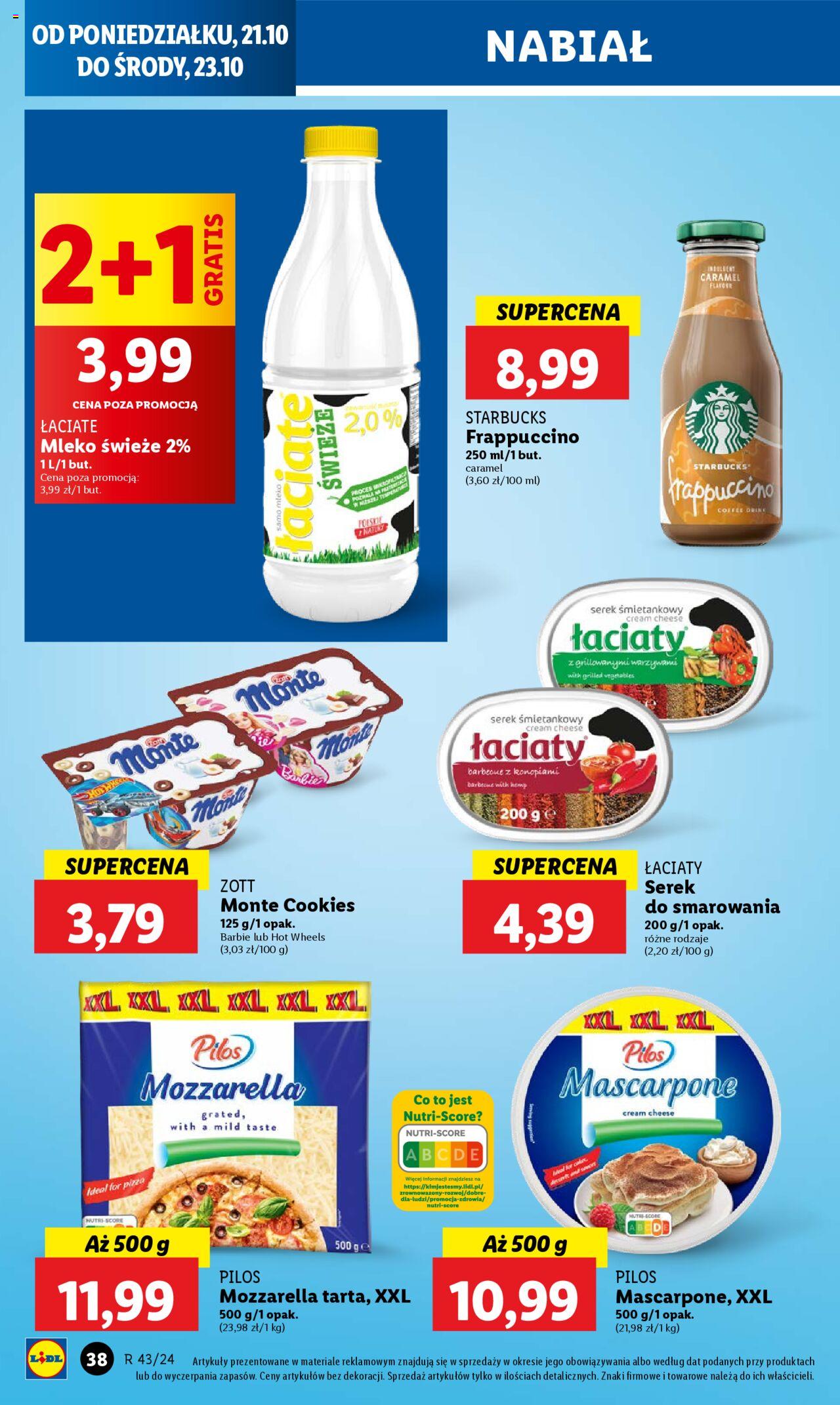 LIDL gazetka ważna od 21.10.2024 do 23.10.2024 strona 38