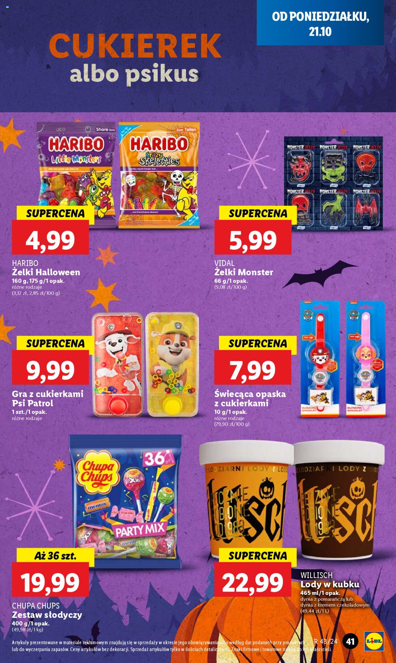 LIDL gazetka ważna od 21.10.2024 do 23.10.2024 strona 41