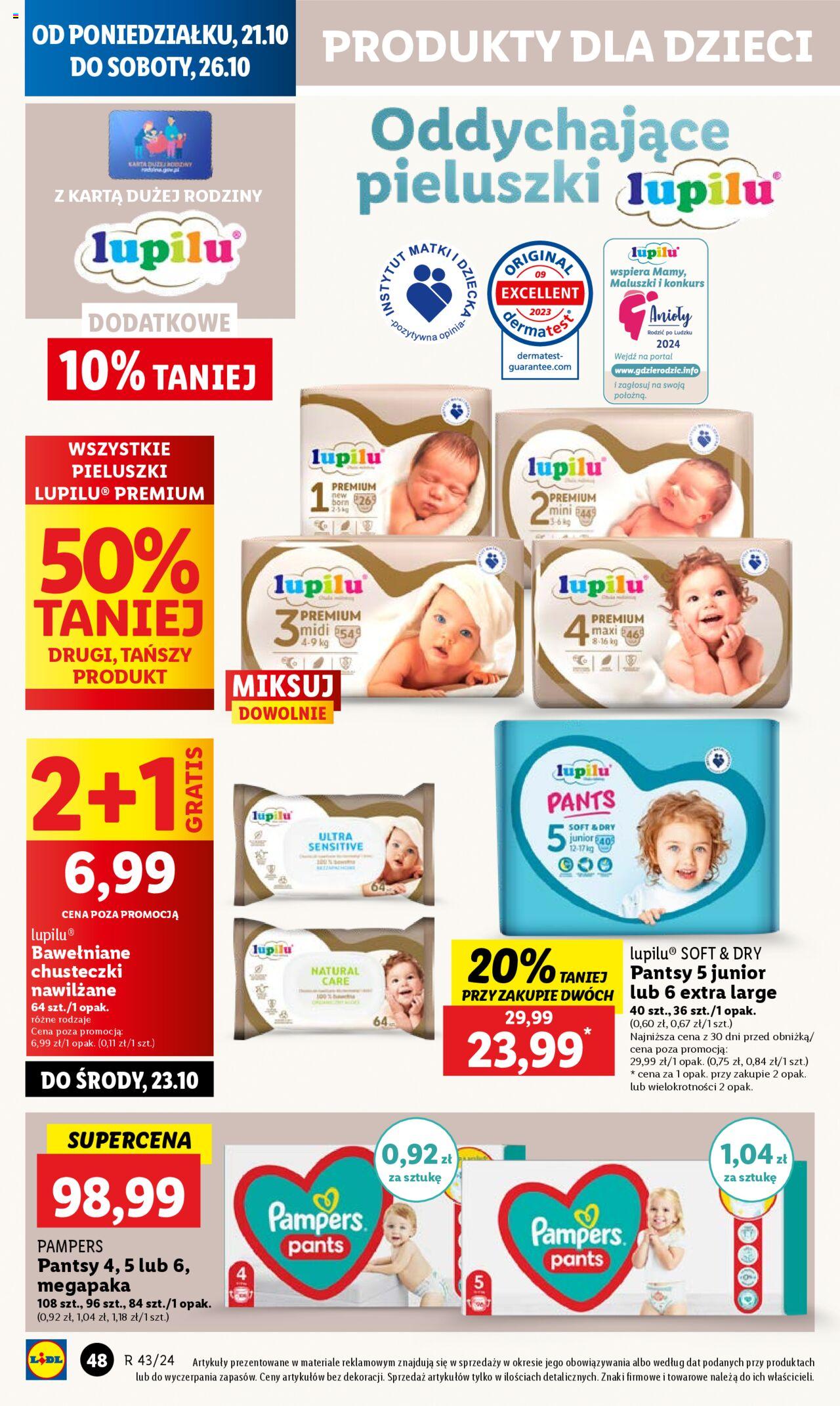LIDL gazetka ważna od 21.10.2024 do 23.10.2024 strona 50