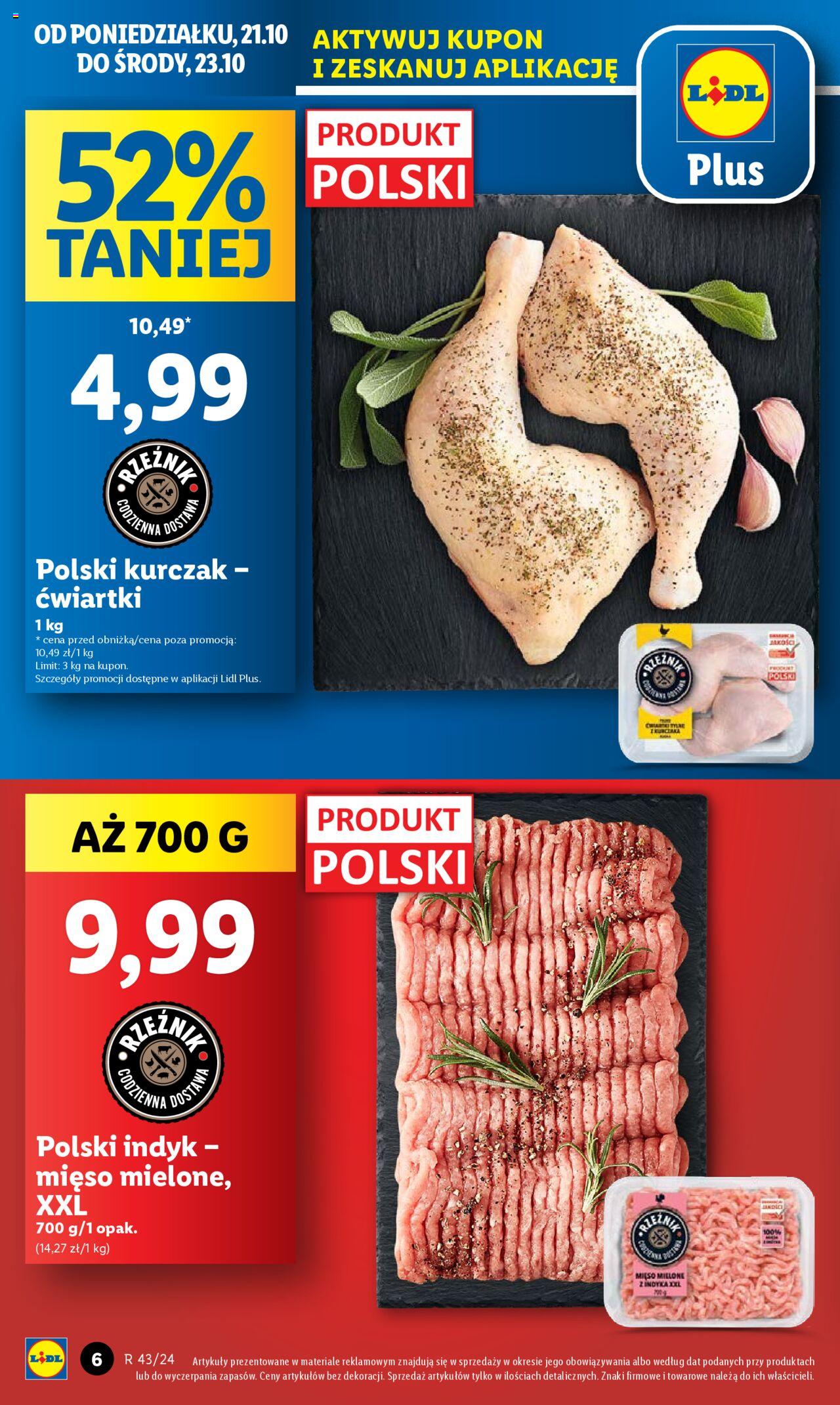 LIDL gazetka ważna od 21.10.2024 do 23.10.2024 strona 6