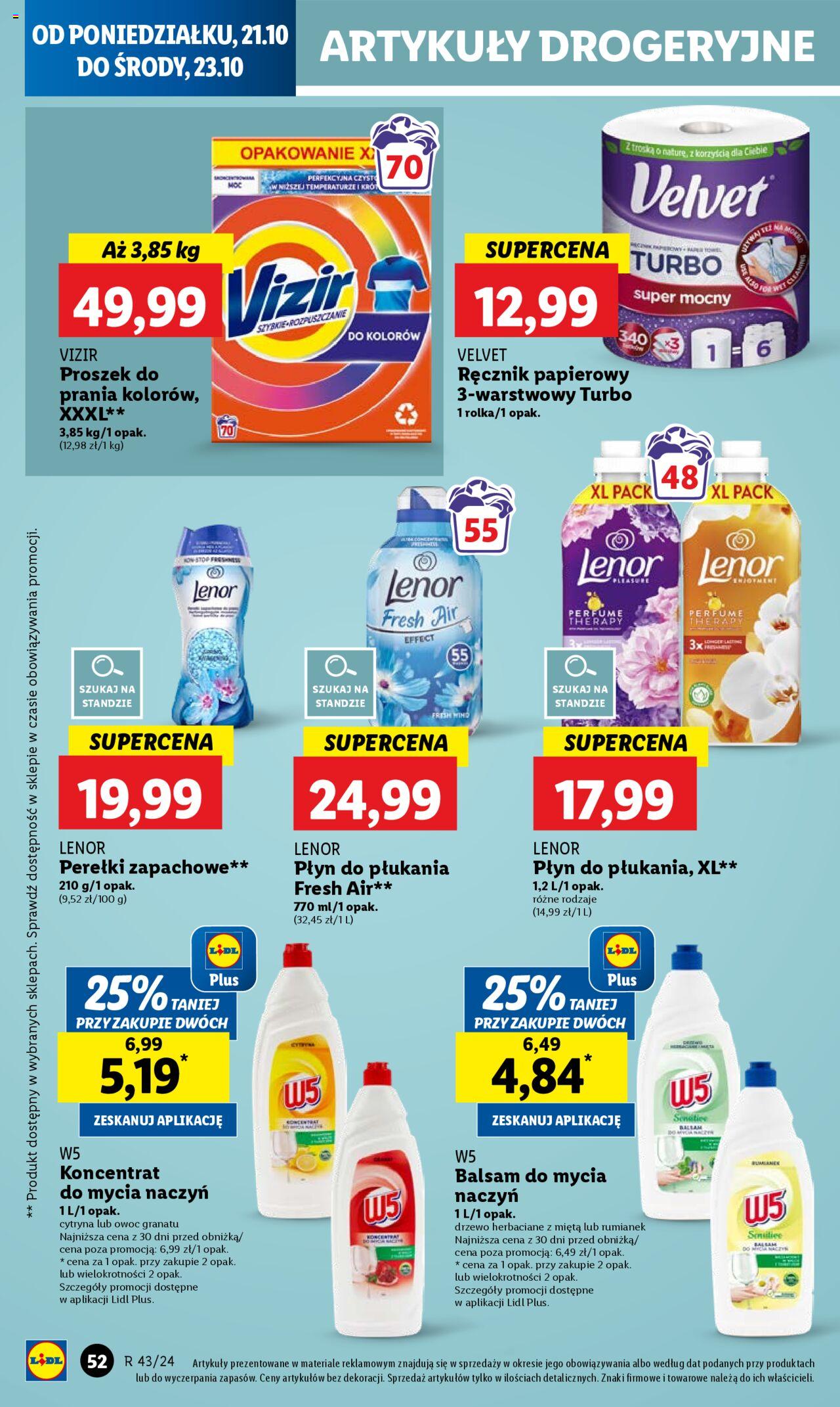 LIDL gazetka ważna od 21.10.2024 do 23.10.2024 strona 54