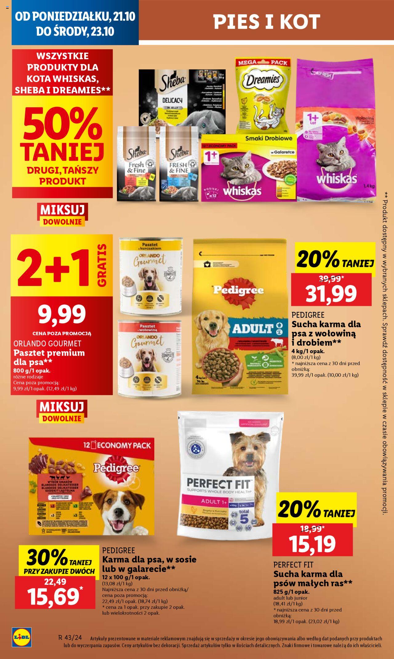 LIDL gazetka ważna od 21.10.2024 do 23.10.2024 strona 58
