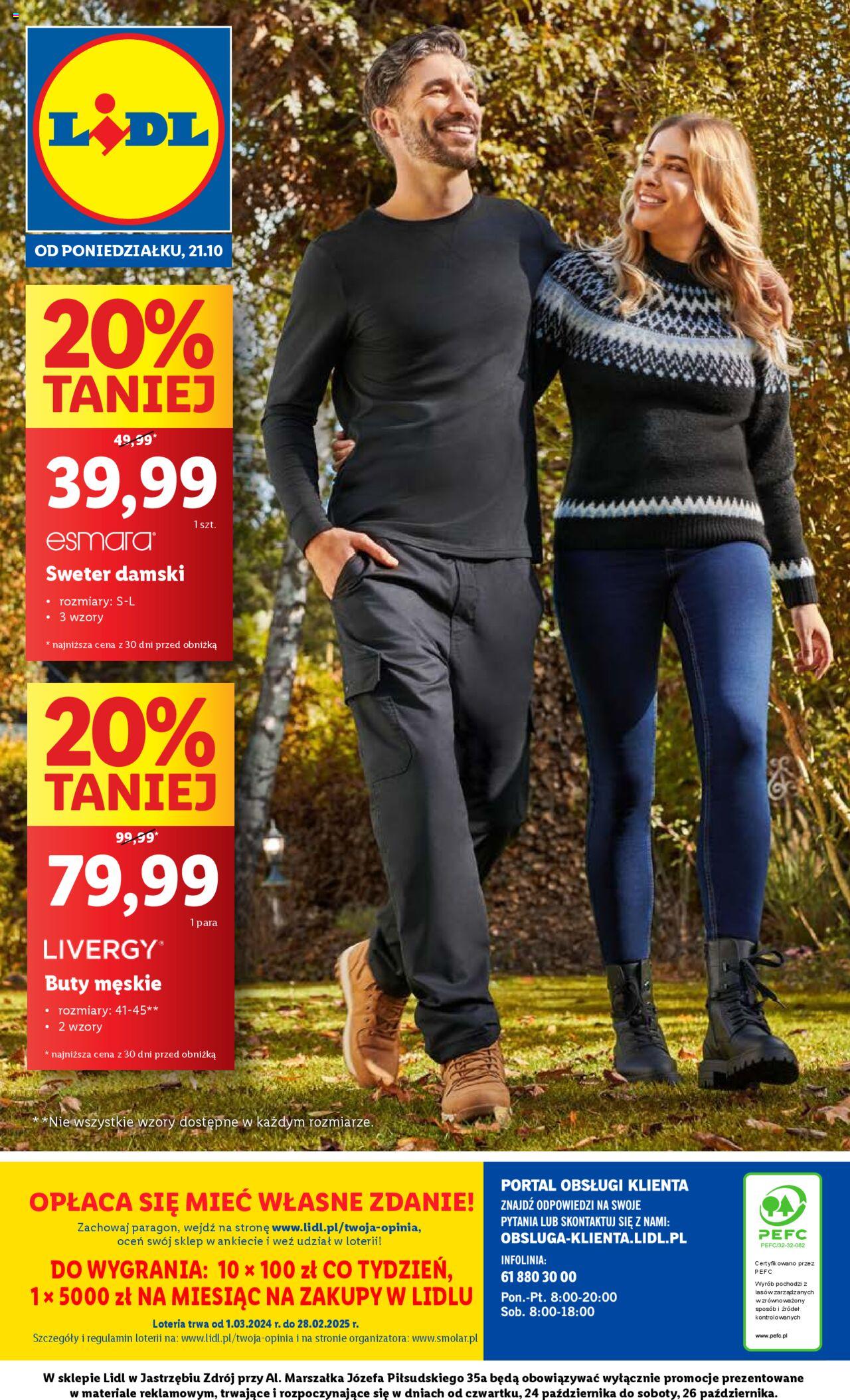 LIDL gazetka ważna od 21.10.2024 do 23.10.2024 strona 62