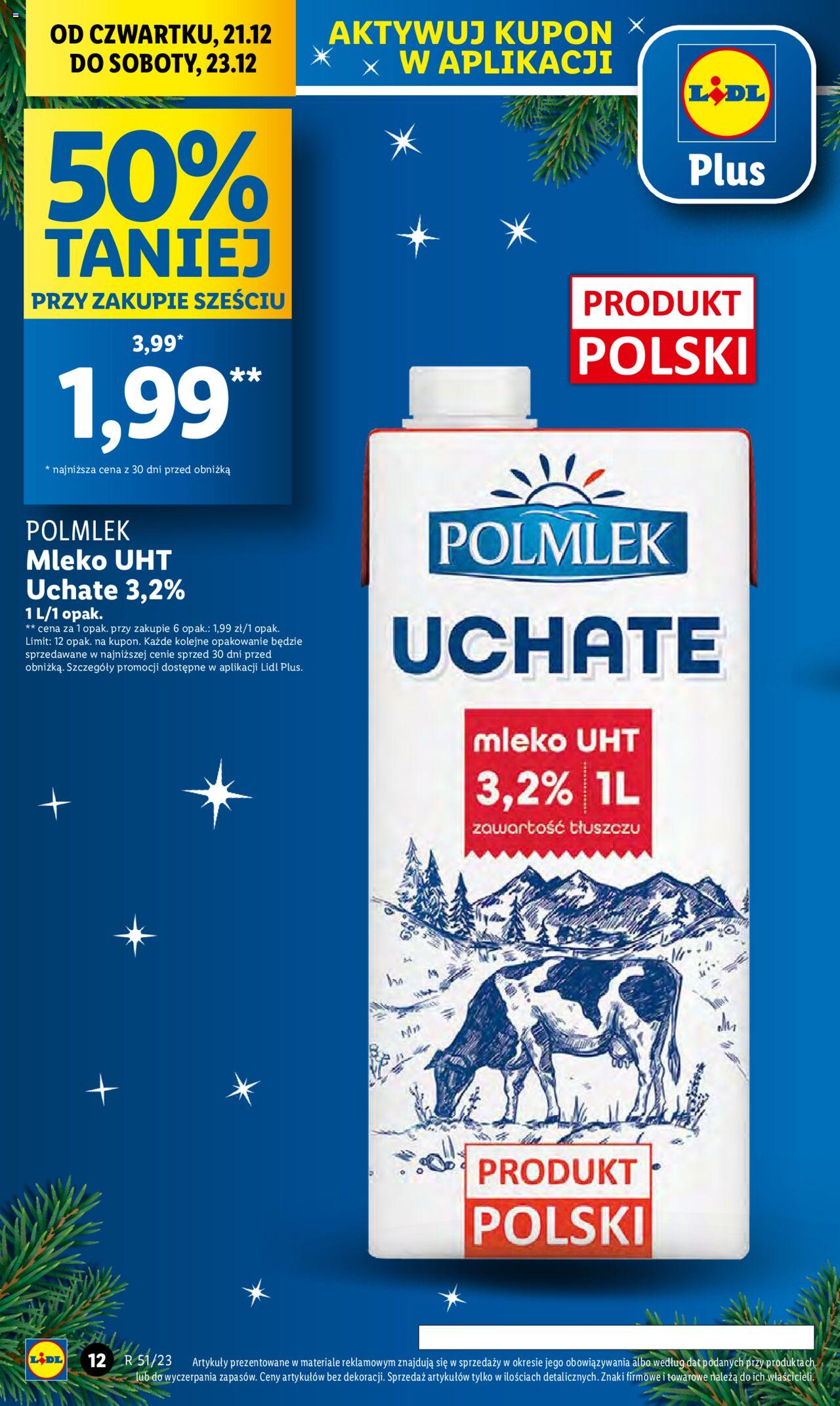 Lidl gazetka ważna od 21.12.2023 do 23.12.2023 strona 12