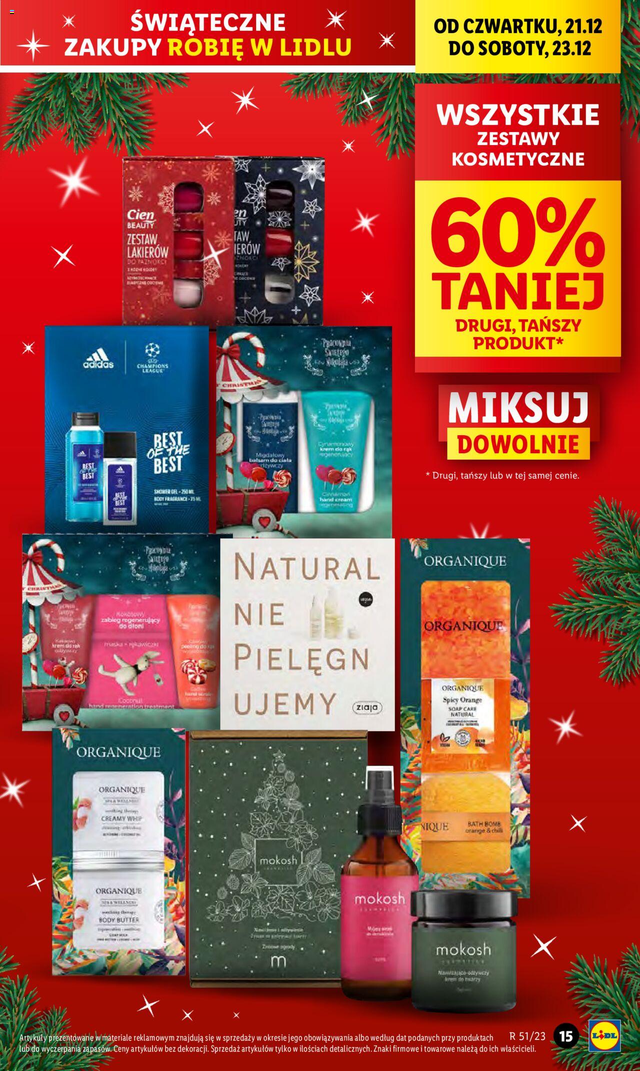 Lidl gazetka ważna od 21.12.2023 do 23.12.2023 strona 15