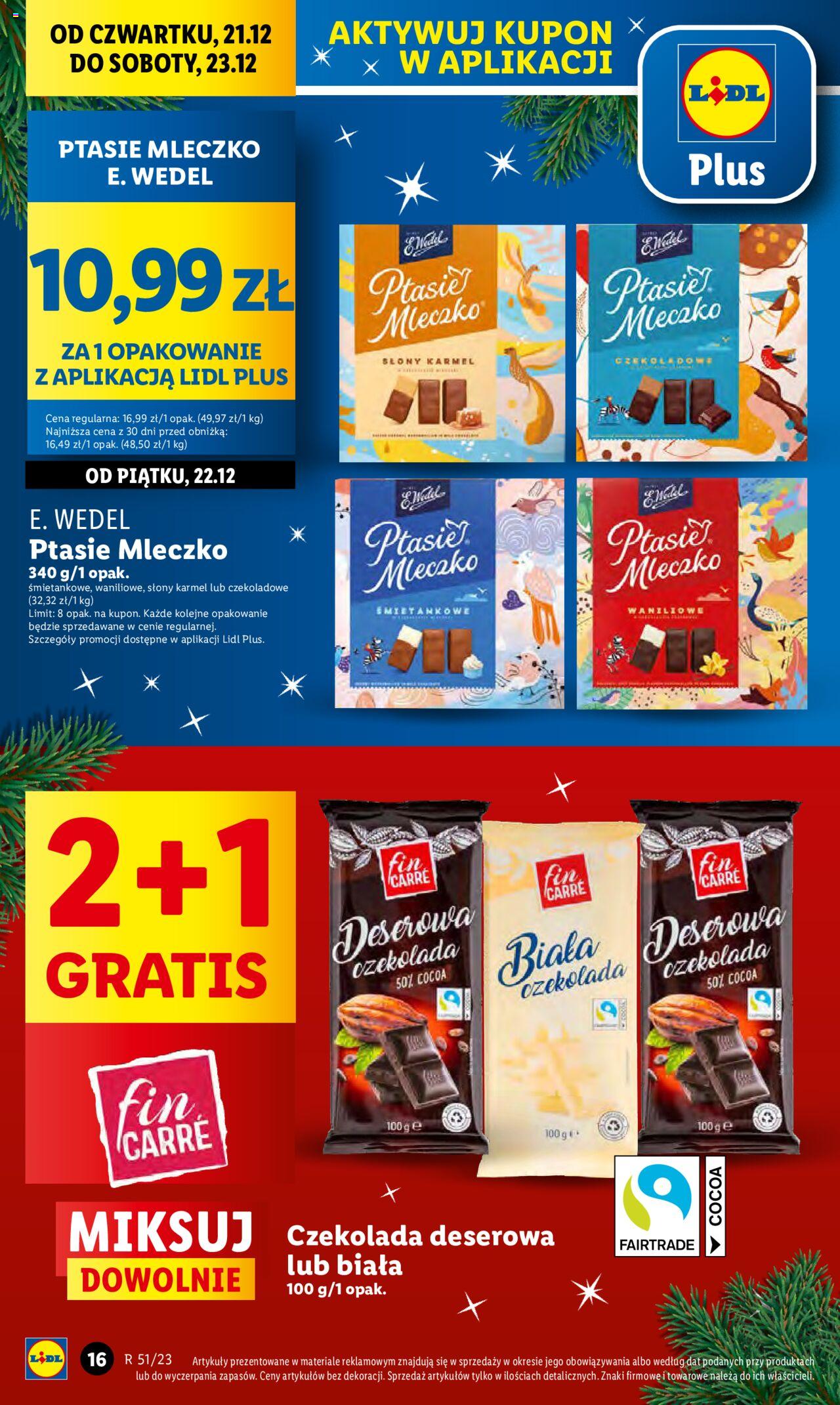 Lidl gazetka ważna od 21.12.2023 do 23.12.2023 strona 16